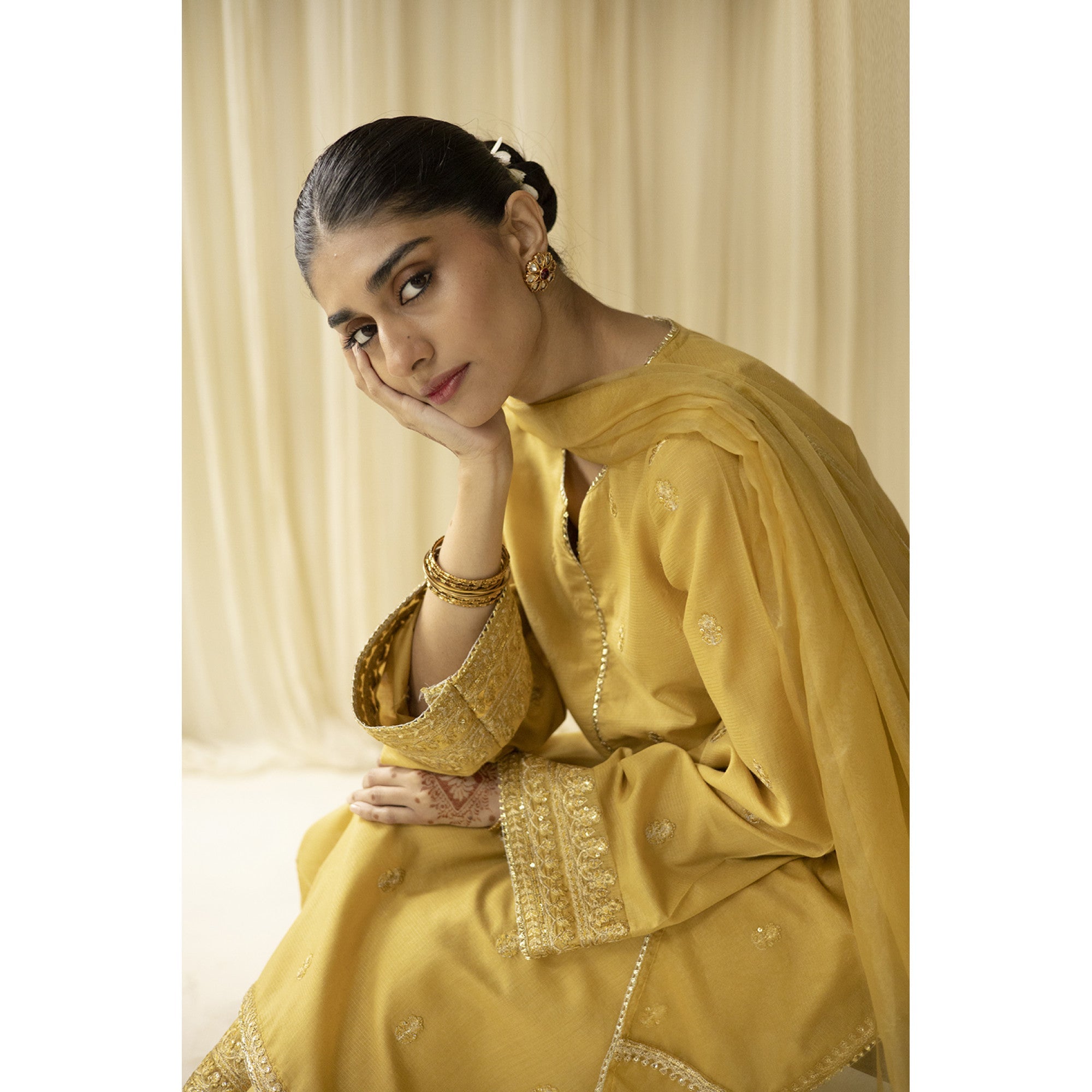 MUSTARD OUTFIT | EID' 23 | DYOT