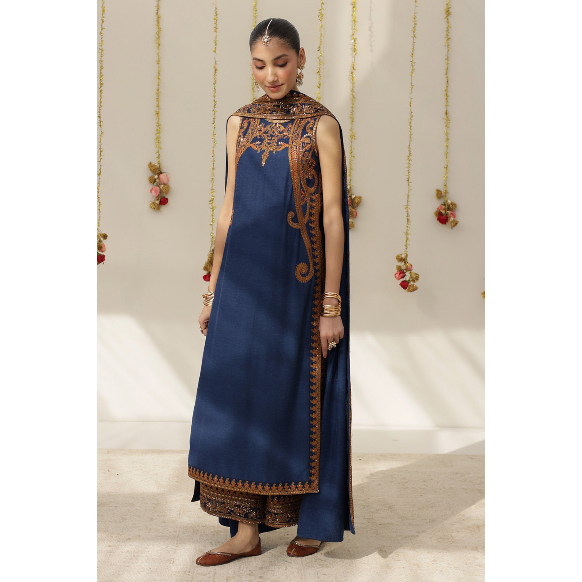Cobalt Blue Outfit | Festive' 26 | DYOT (RTS)