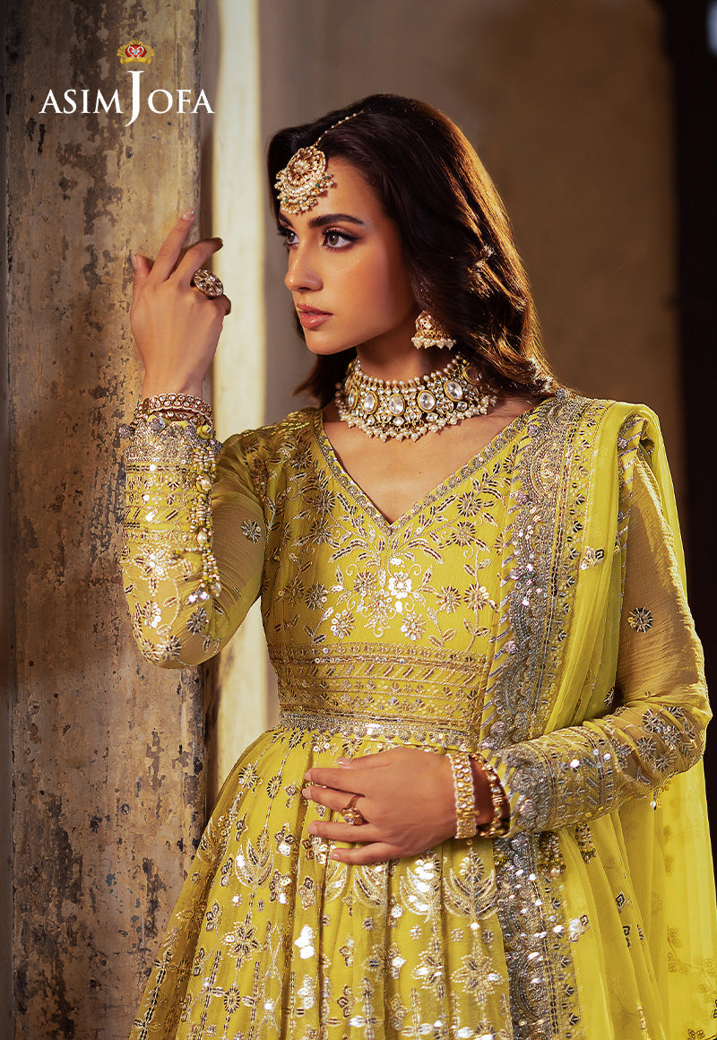 AJKB-12 EMBROIDERED CHIFFON 3 PCS