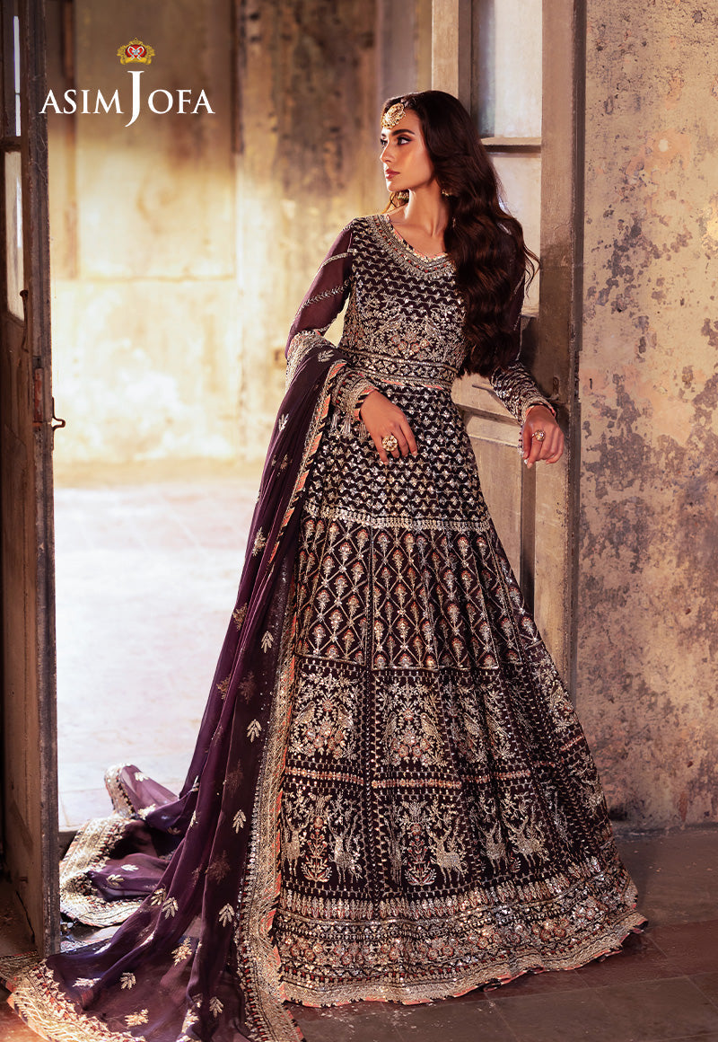 AJKB-10 EMBROIDERED CHIFFON 3 PCS