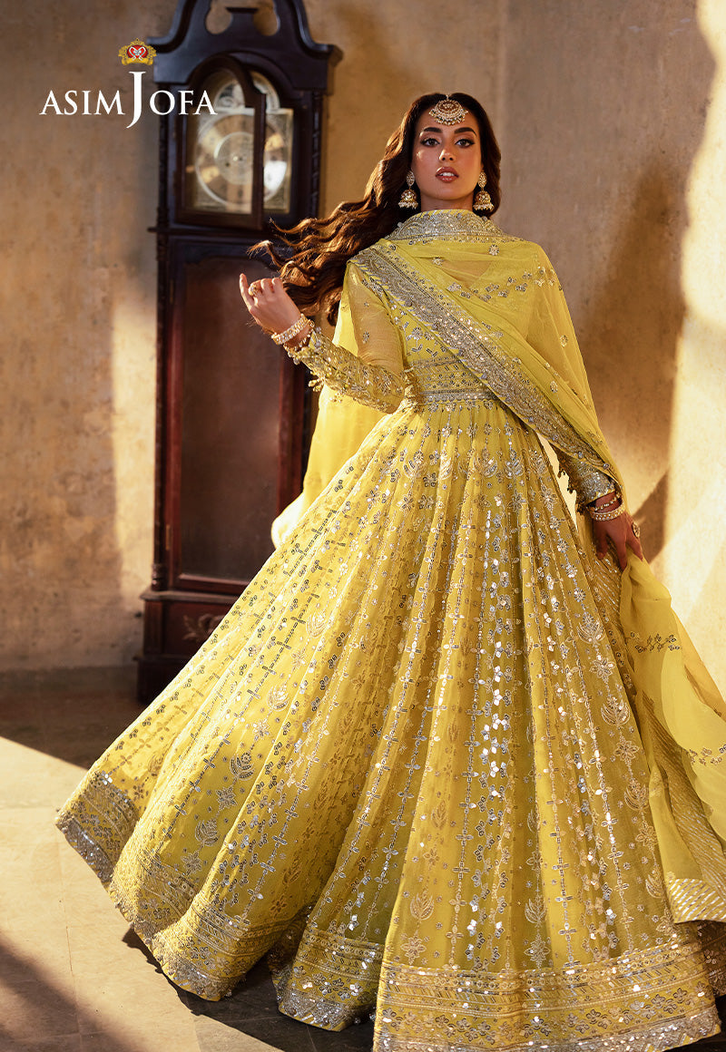 AJKB-12 EMBROIDERED CHIFFON 3 PCS