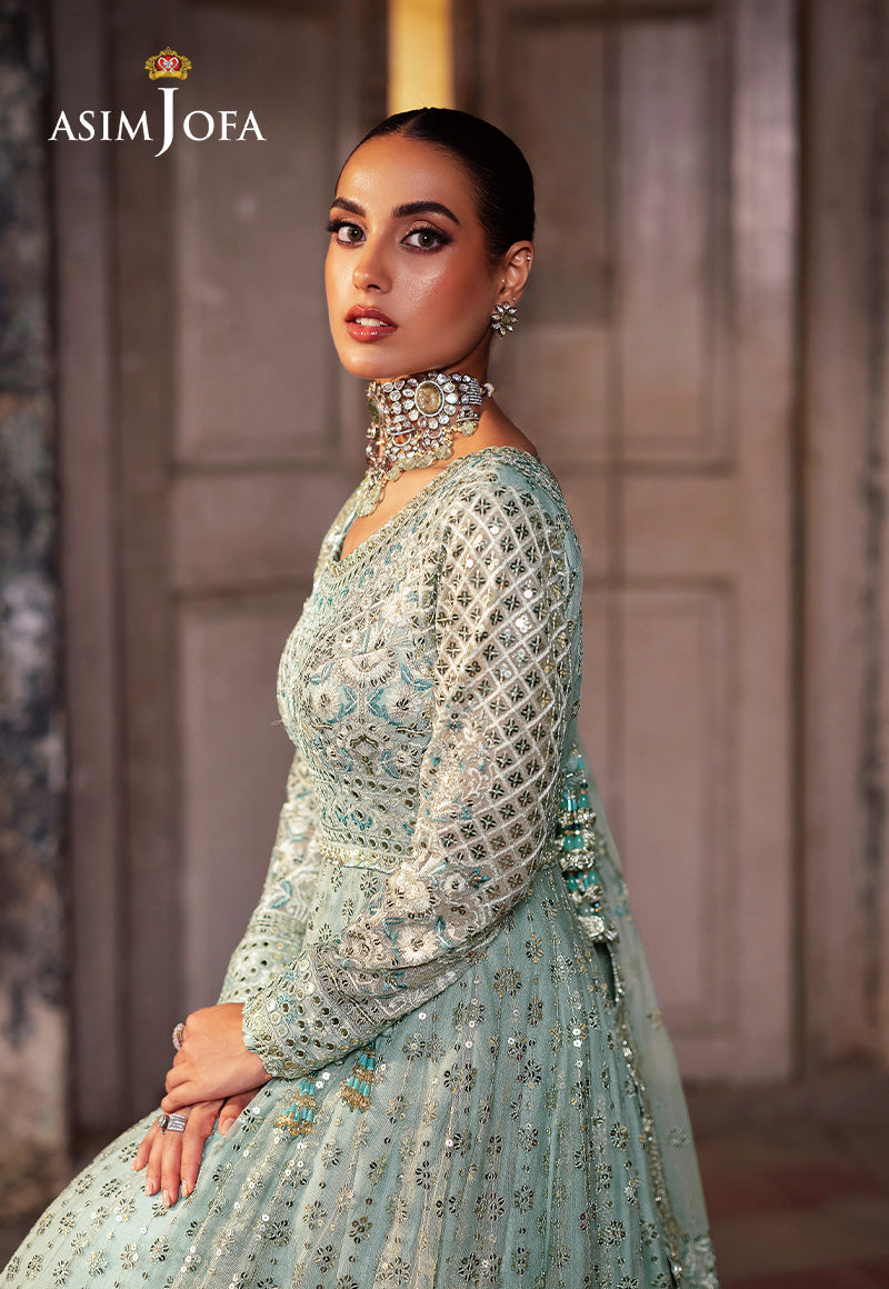 AJKB-07 EMBROIDERED NET 3 PCS