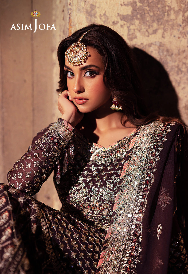 AJKB-10 EMBROIDERED CHIFFON 3 PCS