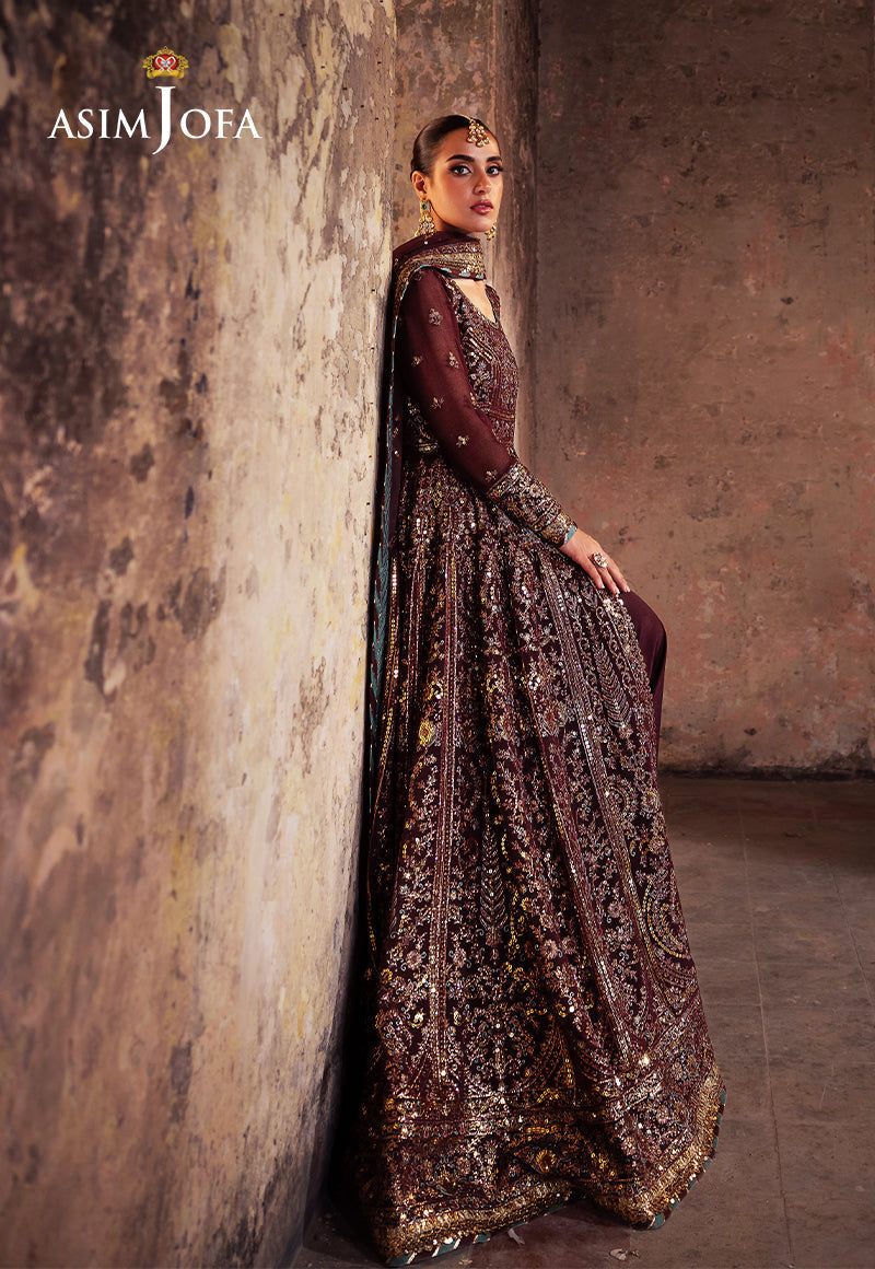AJKB-08 EMBROIDERED CHIFFON 3 PCS