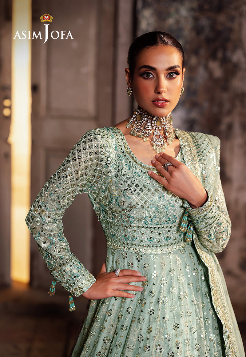 AJKB-07 EMBROIDERED NET 3 PCS