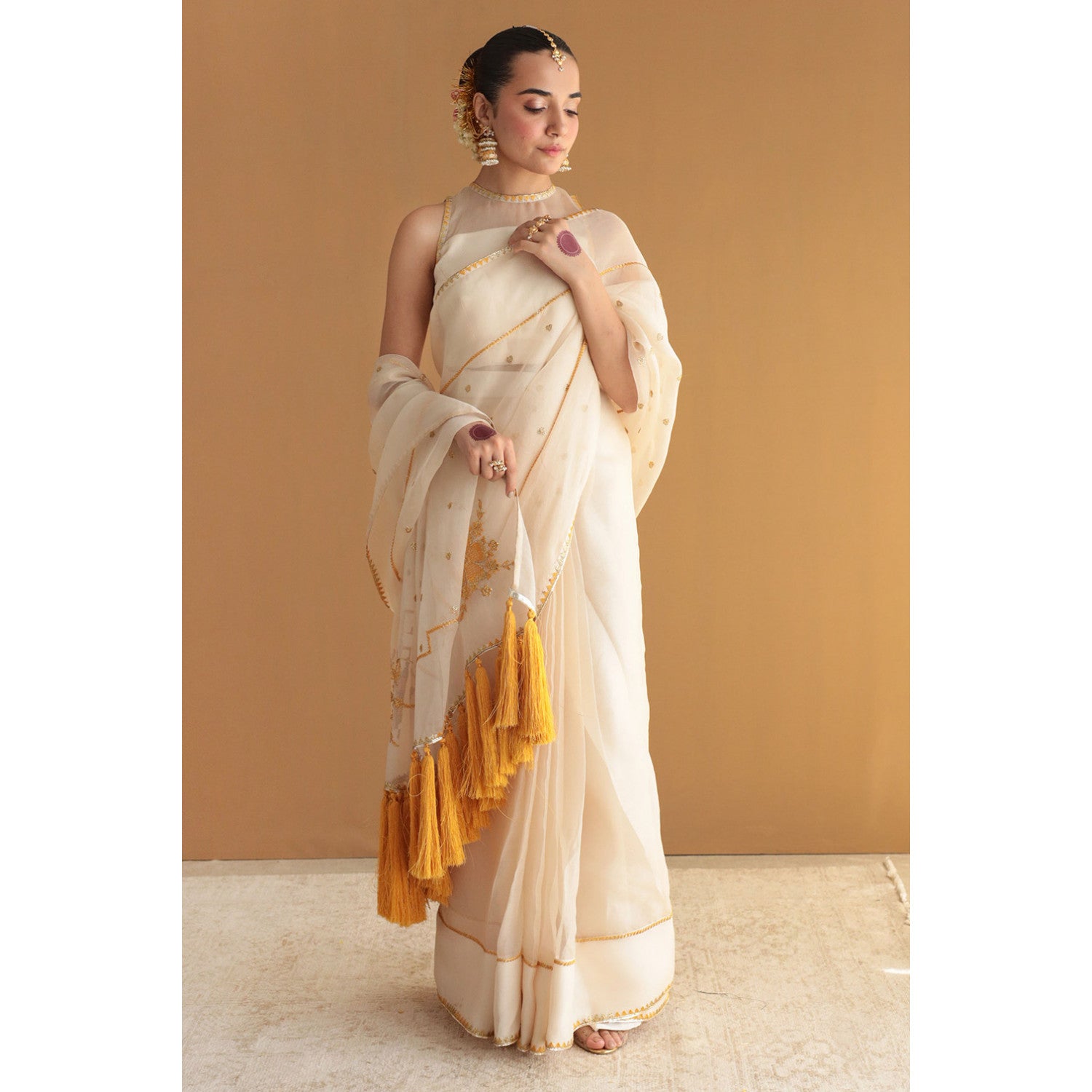 Ivory Saree | Eid‘26 | DYOT