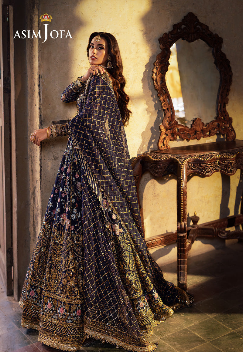 AJKB-09 EMBROIDERED CHIFFON 3 PCS