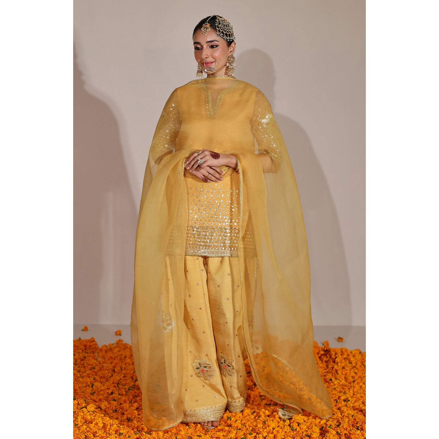 PALE YELLOW OUTFIT | Champa' 24 | DYOT