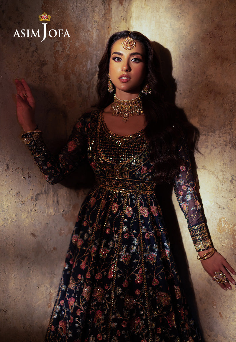 AJKB-09 EMBROIDERED CHIFFON 3 PCS