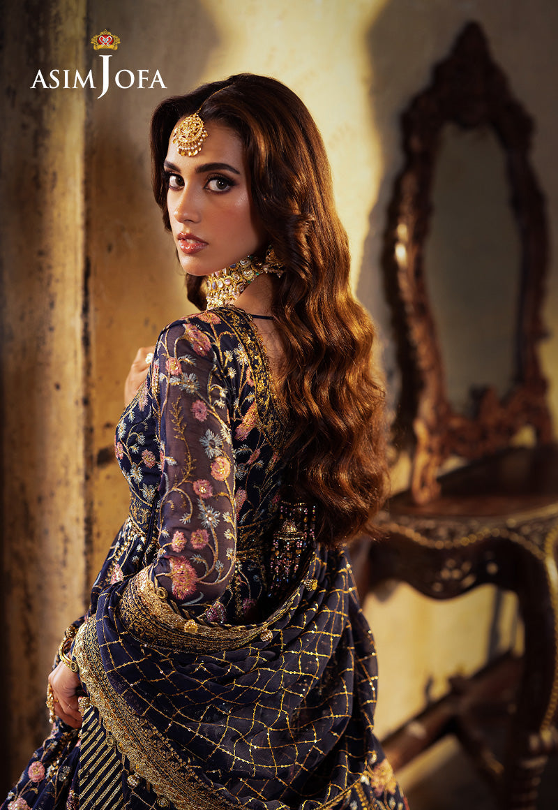 AJKB-09 EMBROIDERED CHIFFON 3 PCS