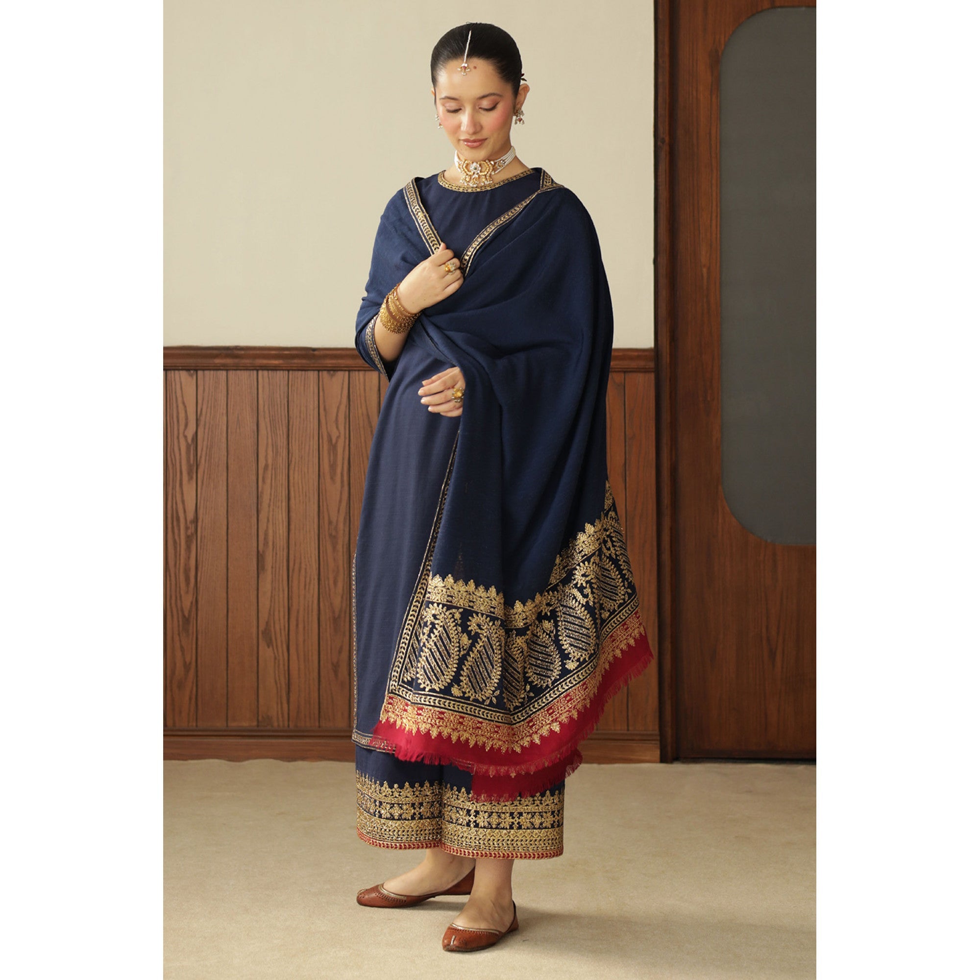 MYSTIC BLUE OUTFIT | BASHAASH’25 | DYOT
