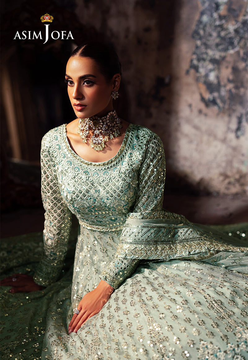 AJKB-07 EMBROIDERED NET 3 PCS