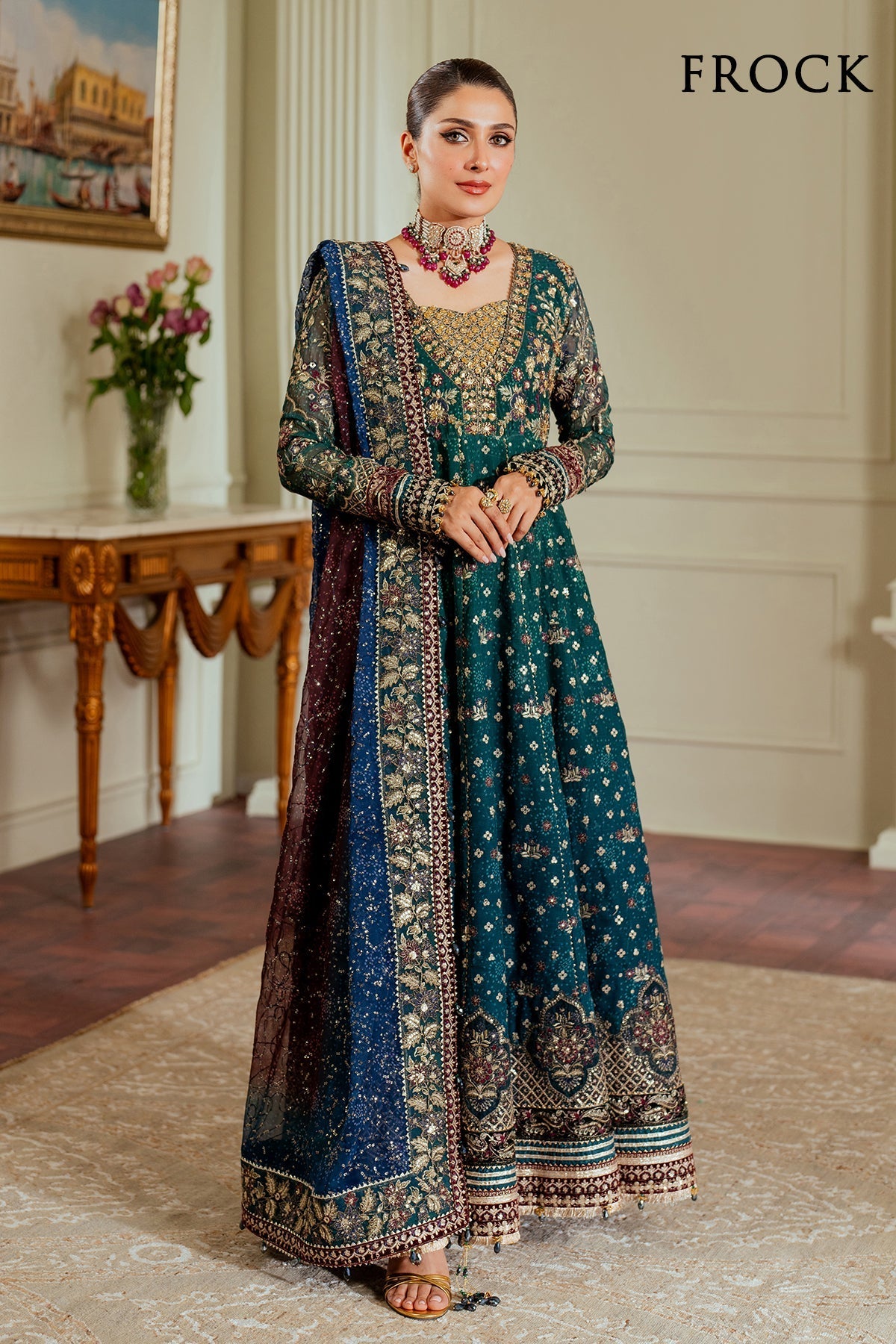 EMBROIDERED NET CH13-03