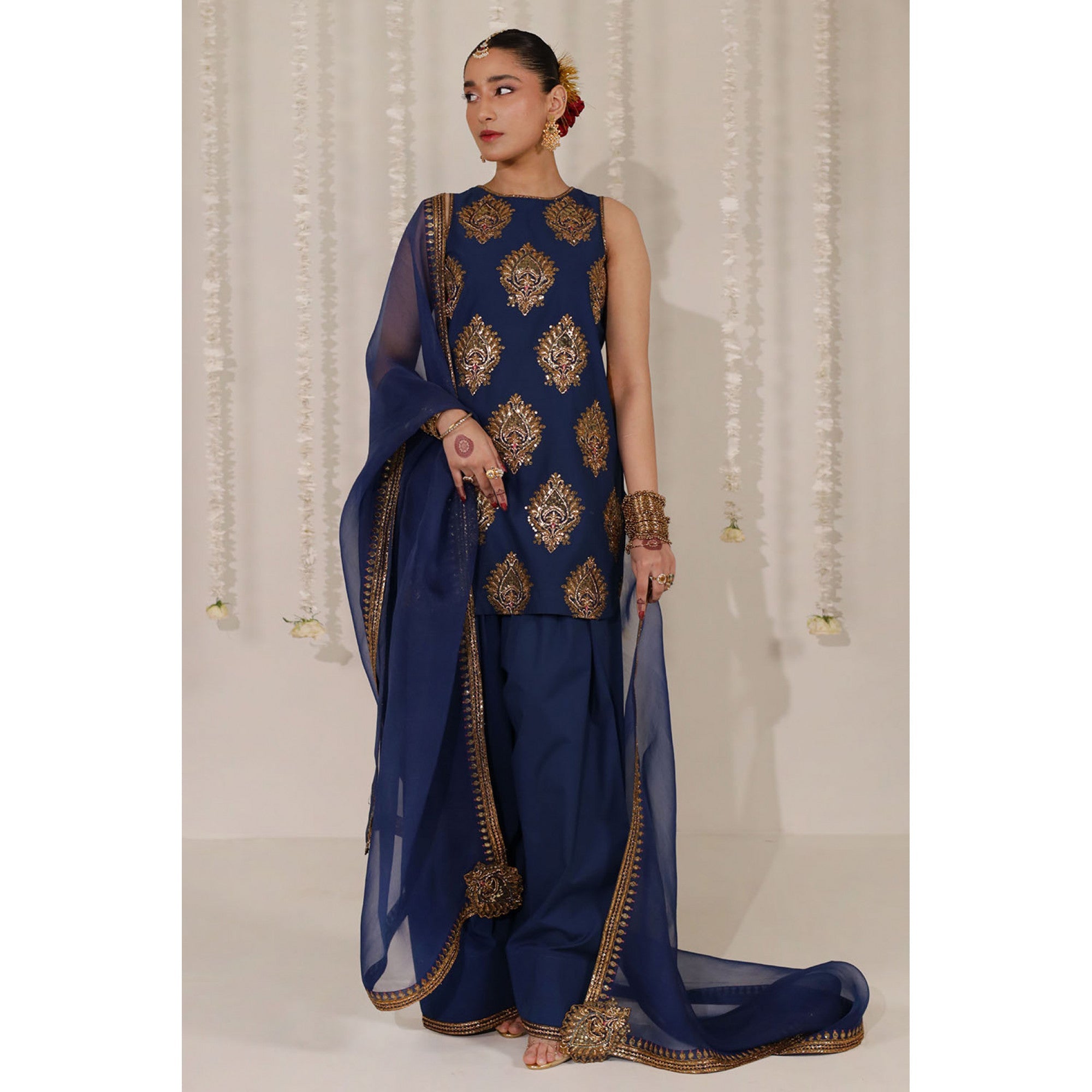 COBALT BLUE OUTFIT | DYOT | CHOTI EID' 25