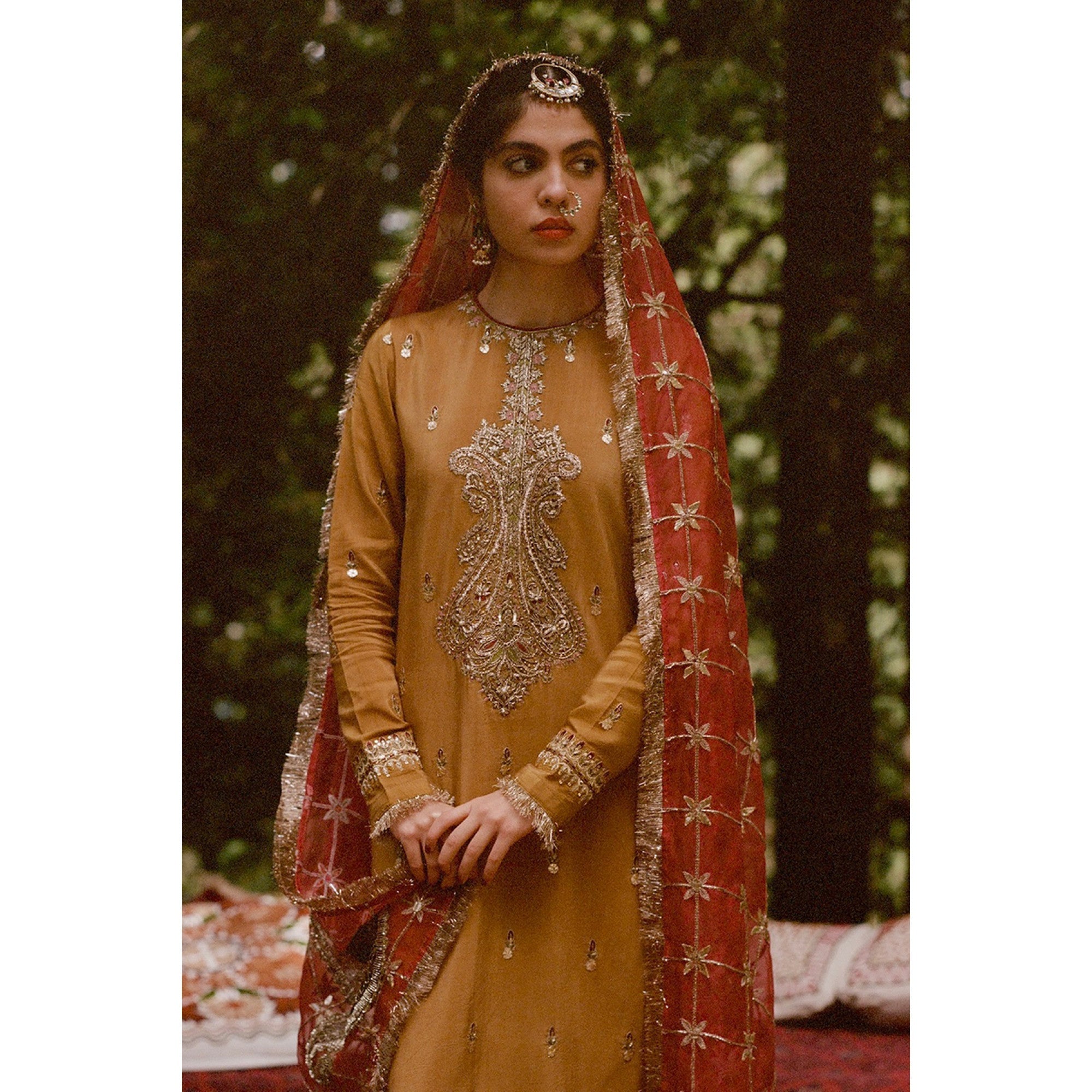 MUSTARD KASHMIRI | ZOHRA-FORMALS | DYOT