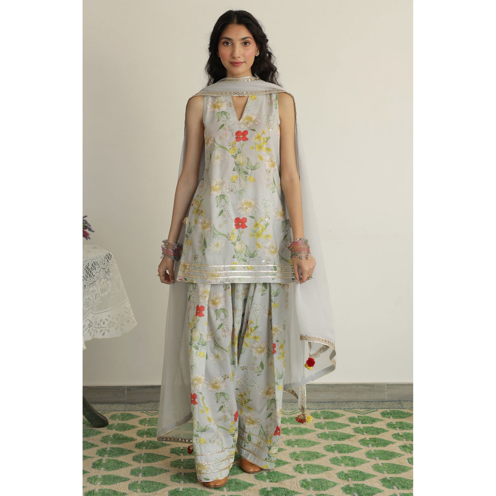 Aqua Printed Outfit | Summer' 26 | DYOT