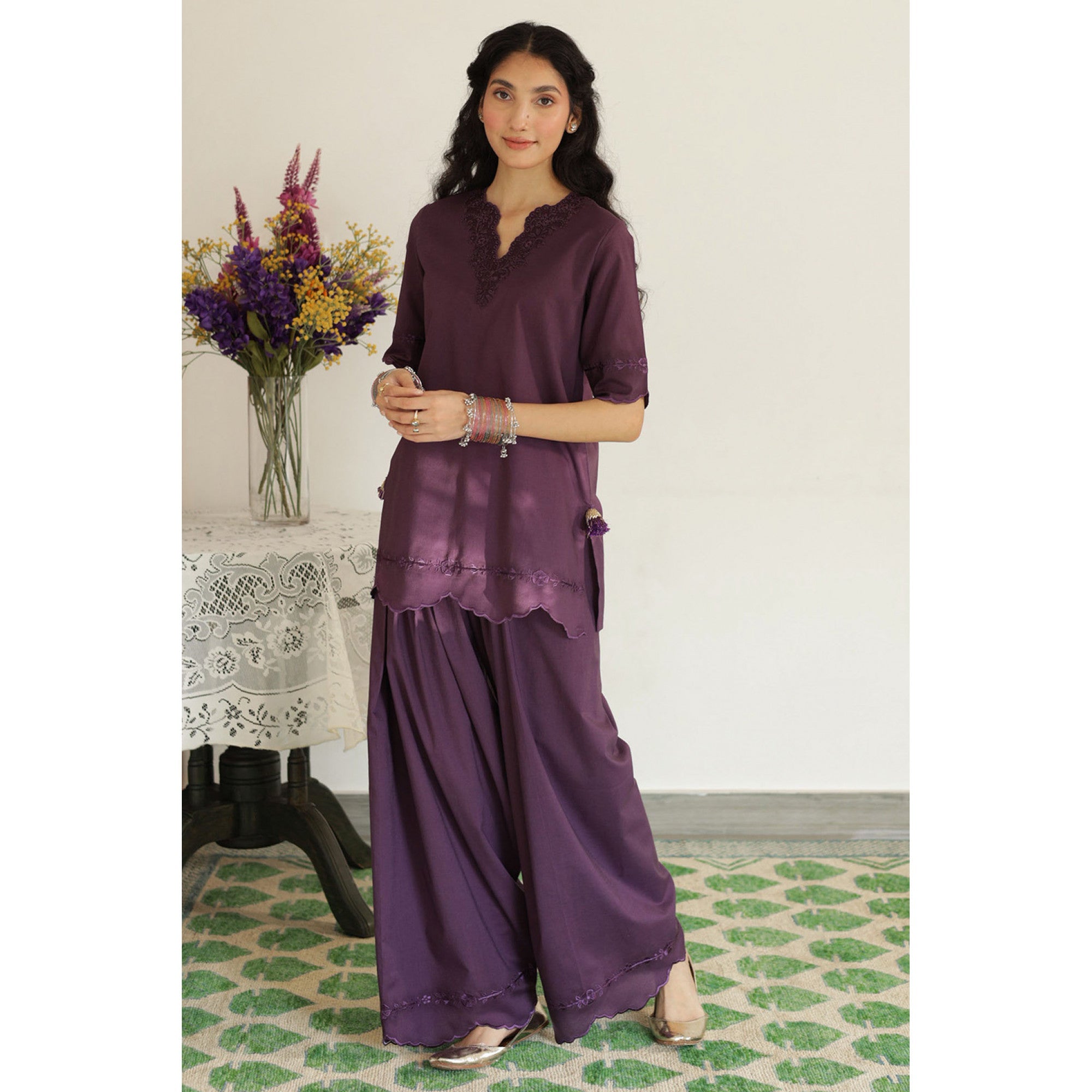 Aubergine Outfit | Summer' 26 | DYOT (RTS)