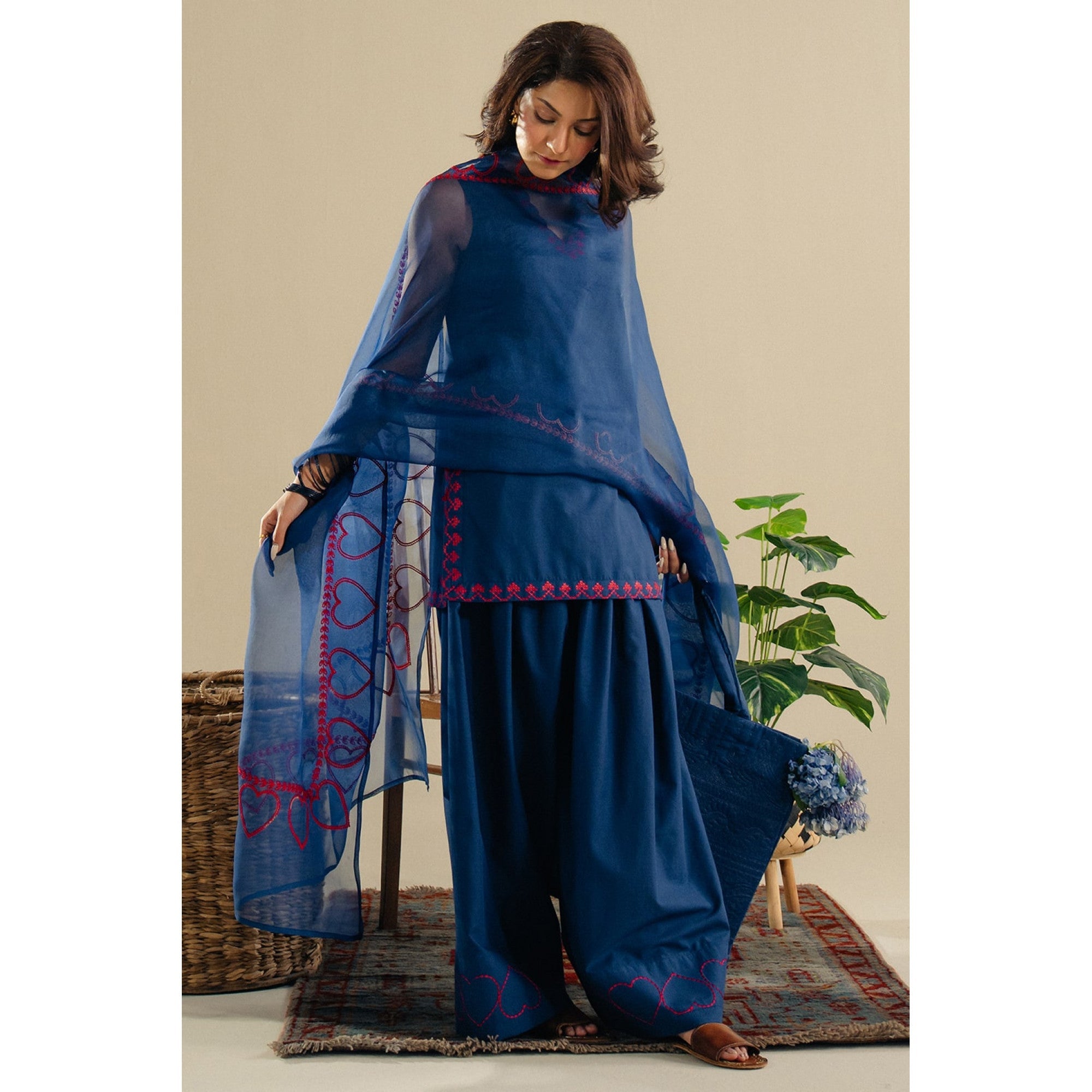 COBALT BLUE OUTFIT | DYOT | Monsoon' 25 (RTS)