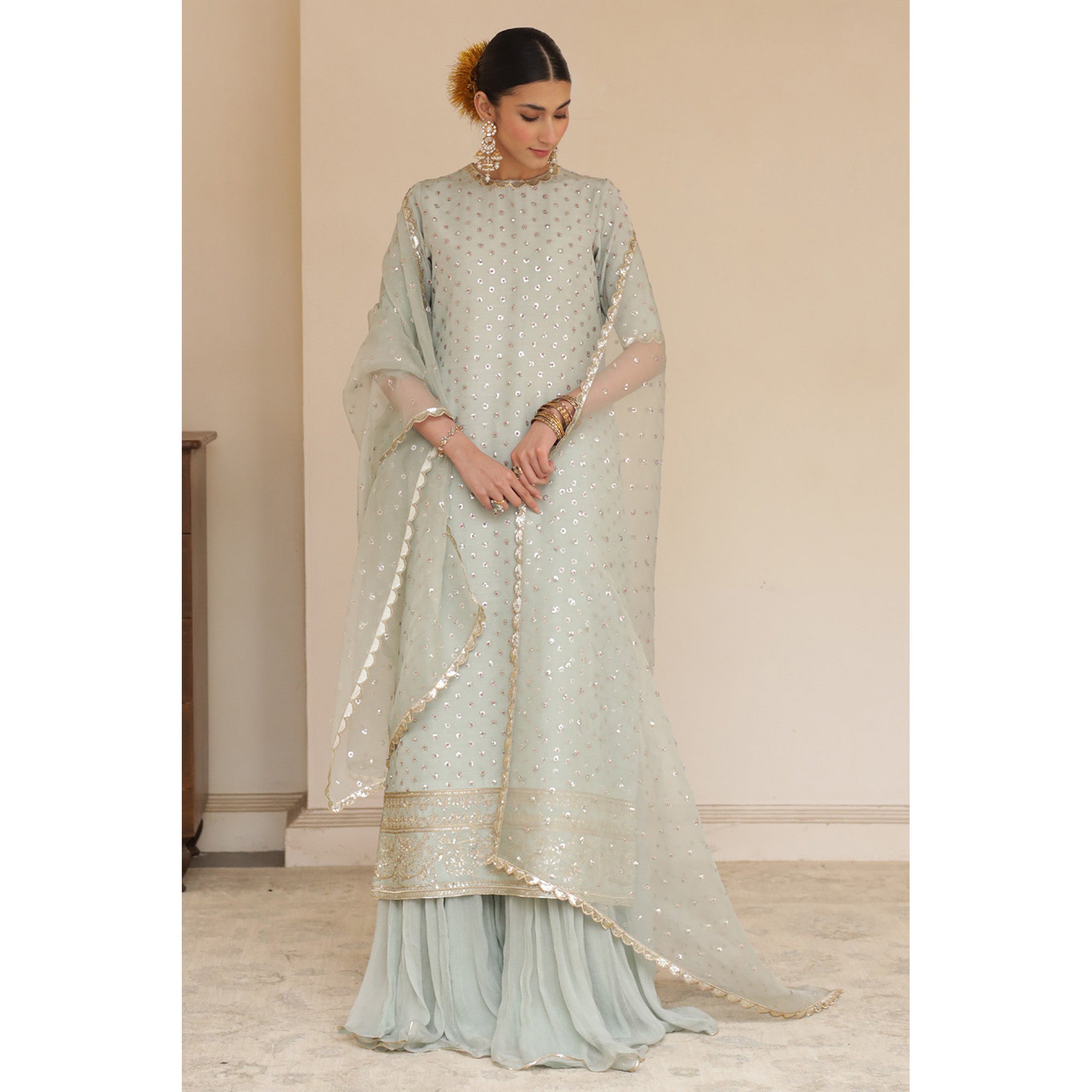 ICE BLUE OUTFIT | DYOT | Sheesham' 24