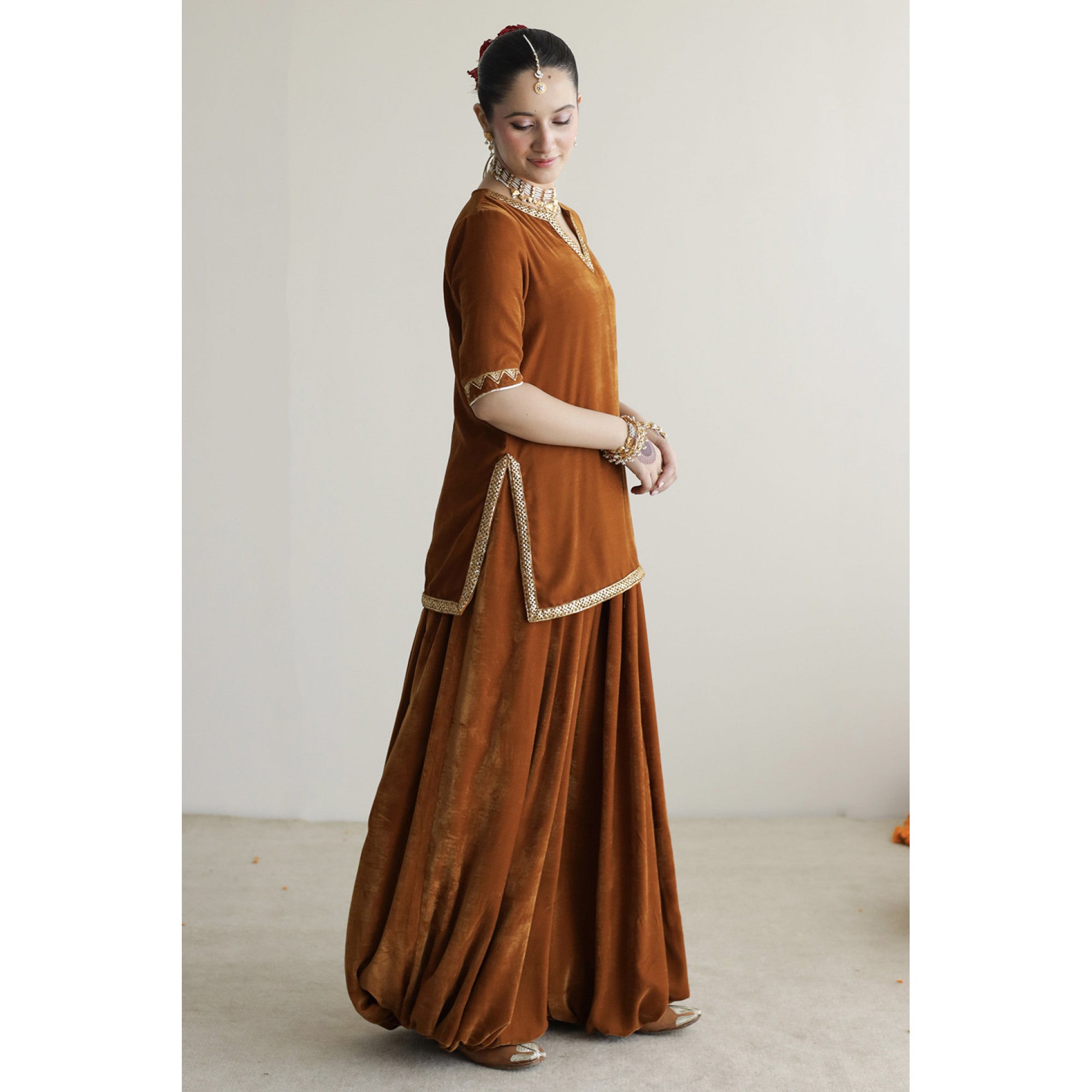 BURNT SIENNA OUTFIT | ZEEBA '25 | DYOT