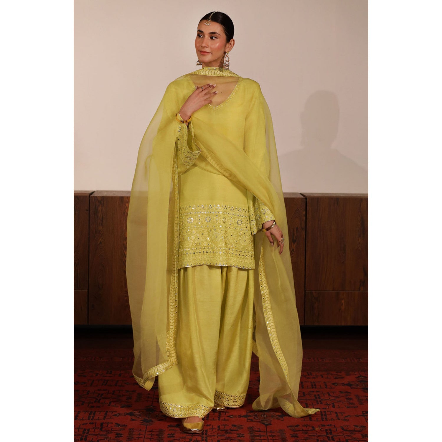 PEAR GREEN OUTFIT | DYOT | Eid Festive' 25