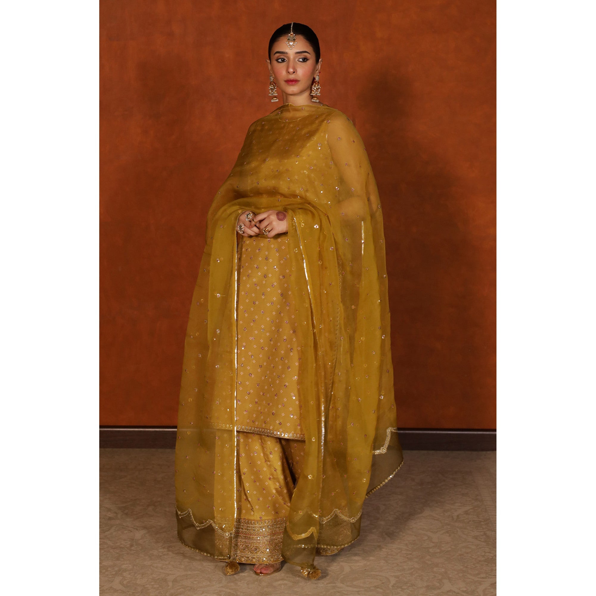 MUSTARD OUTFIT | ZEENAT '24 | DYOT