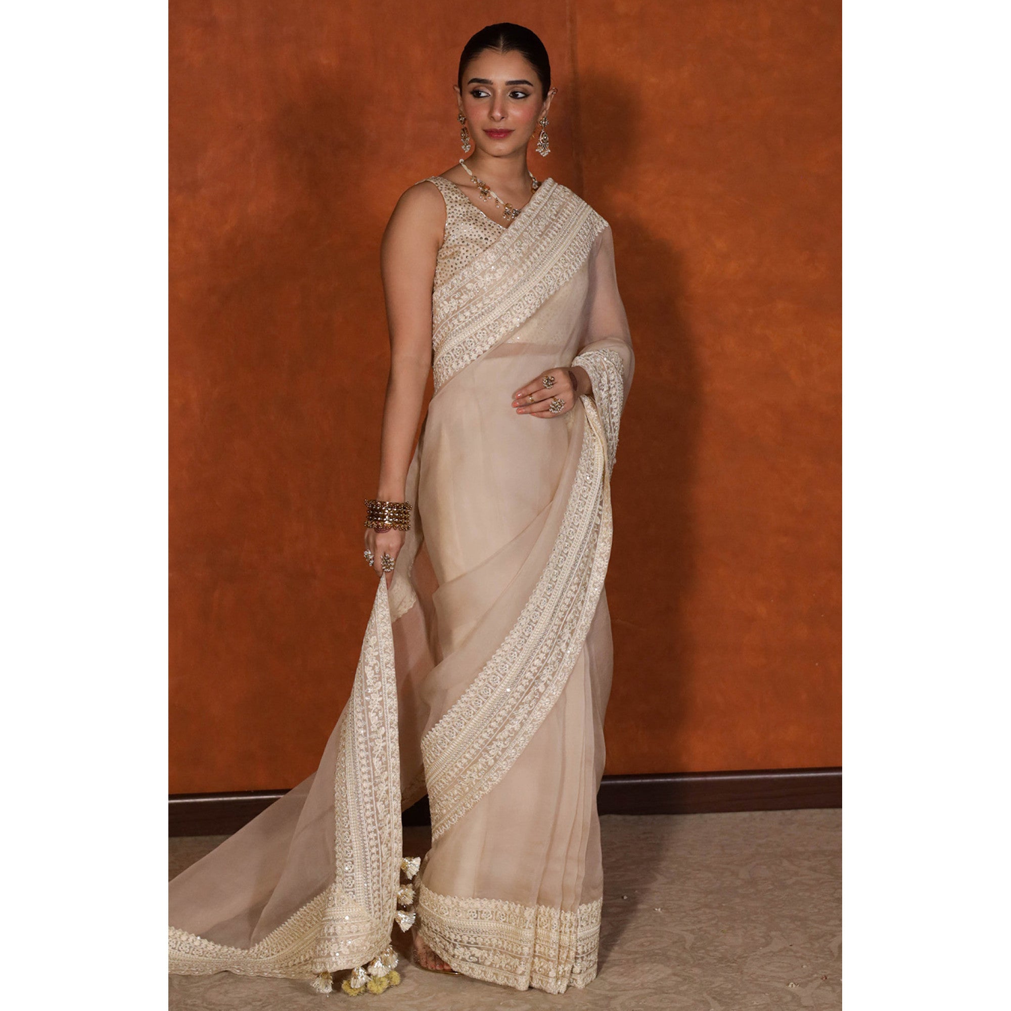 IVORY SAREE | ZEENAT '24 | DYOT