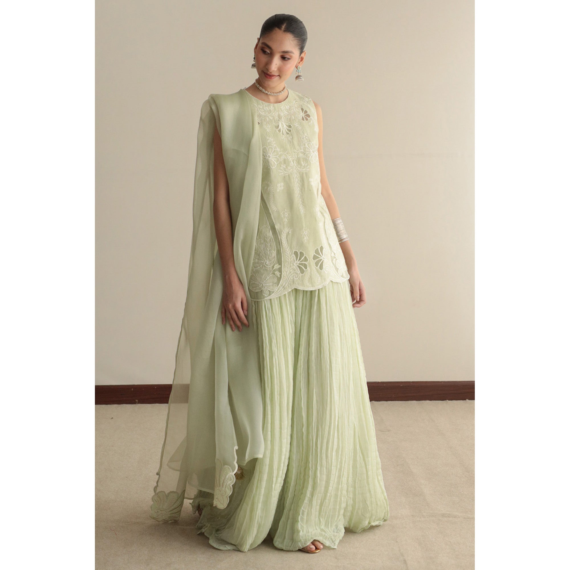 Tea Green Outfit | Bari Eid '26 | DYOT