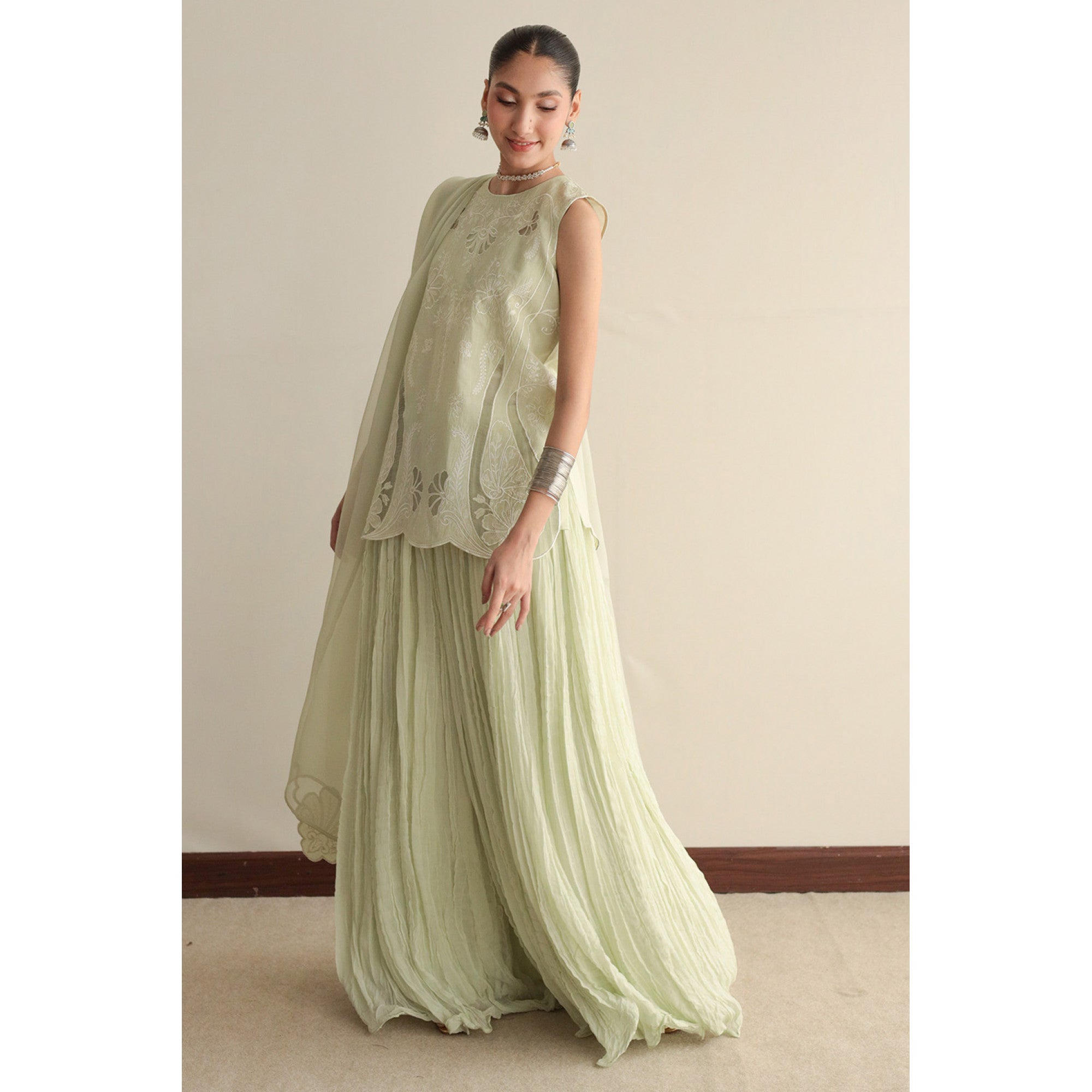 Tea Green Outfit | Bari Eid '26 | DYOT