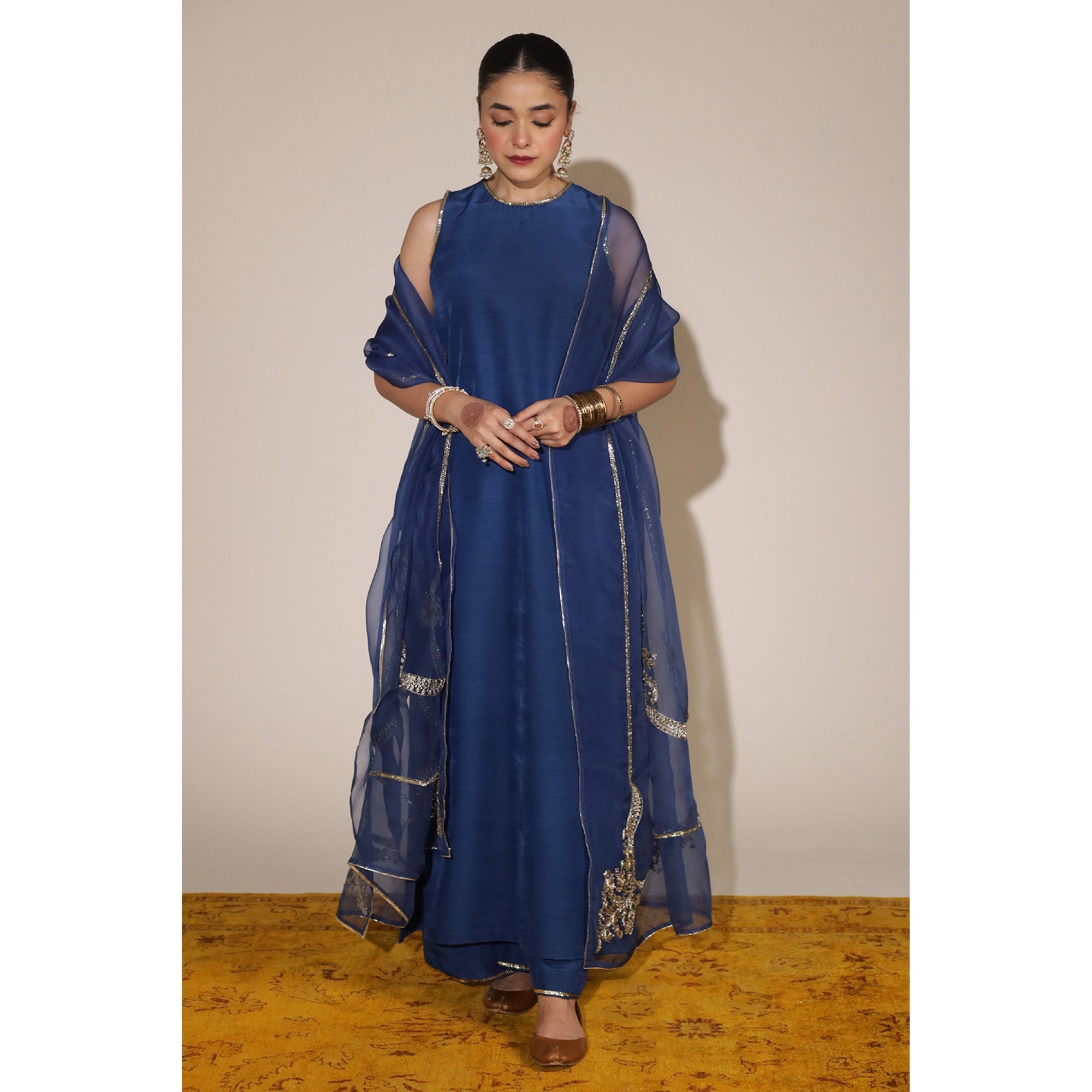 COBALT BLUE OUTFIT | SHEESHAM 24 / 25 DYOT