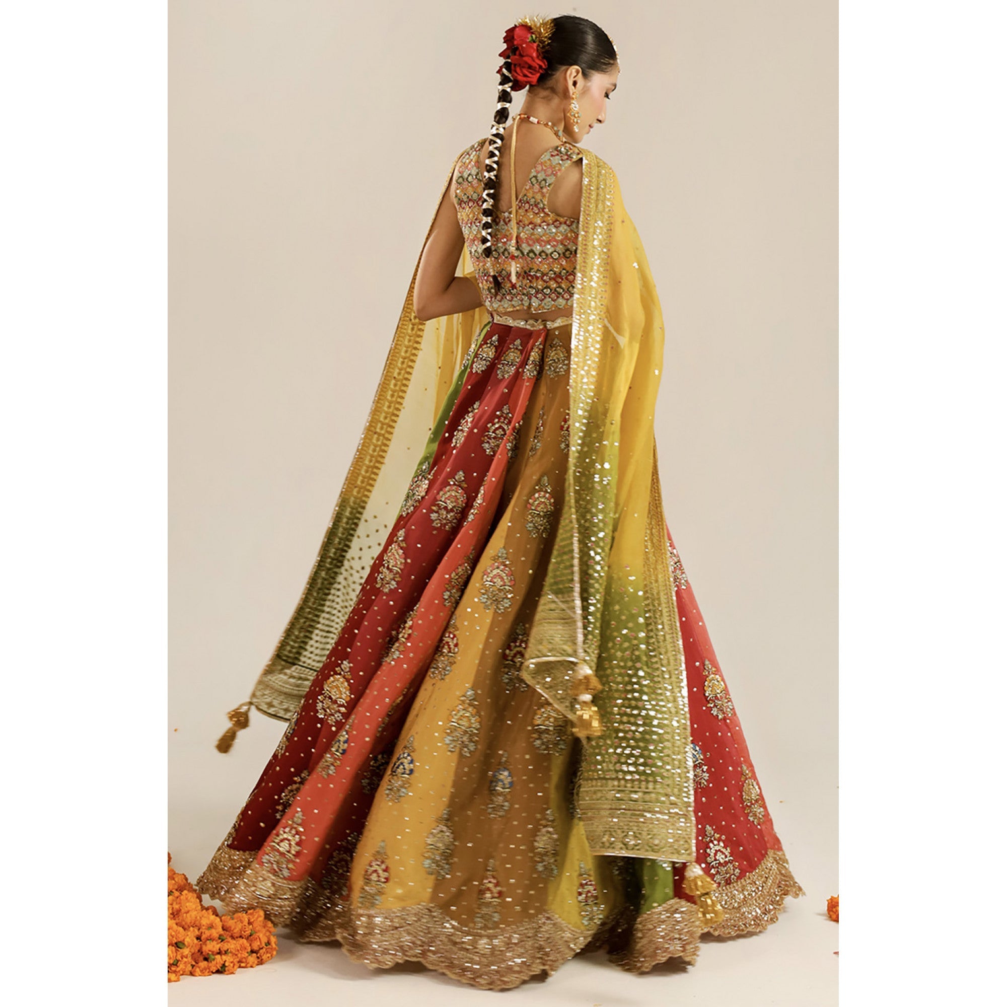 MULTICOLOR LEHENGA CHOLI | WEDDING FORMALS '26 | DYOT