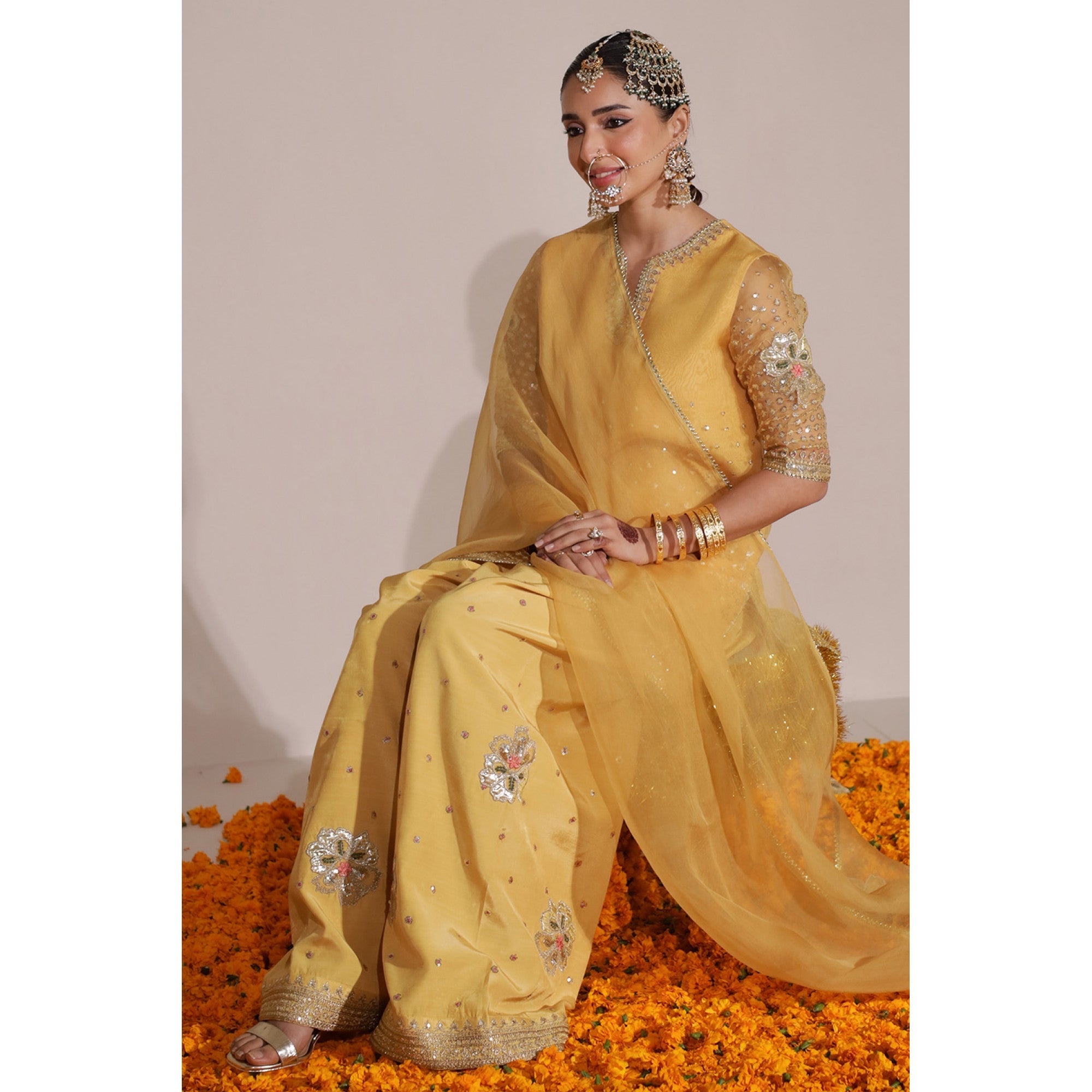 PALE YELLOW OUTFIT | Champa' 24 | DYOT