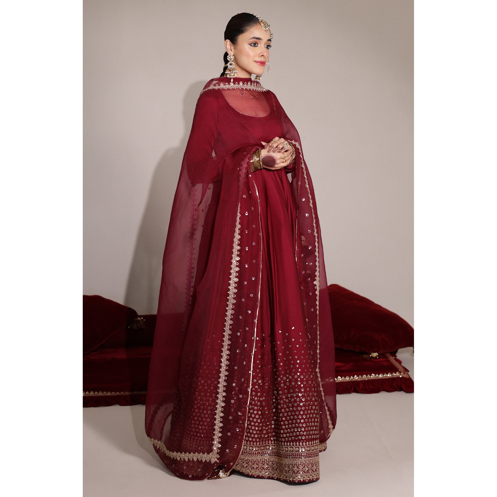 ANARI RED OUTFIT | Shahana / Muskan' 24 | DYOT
