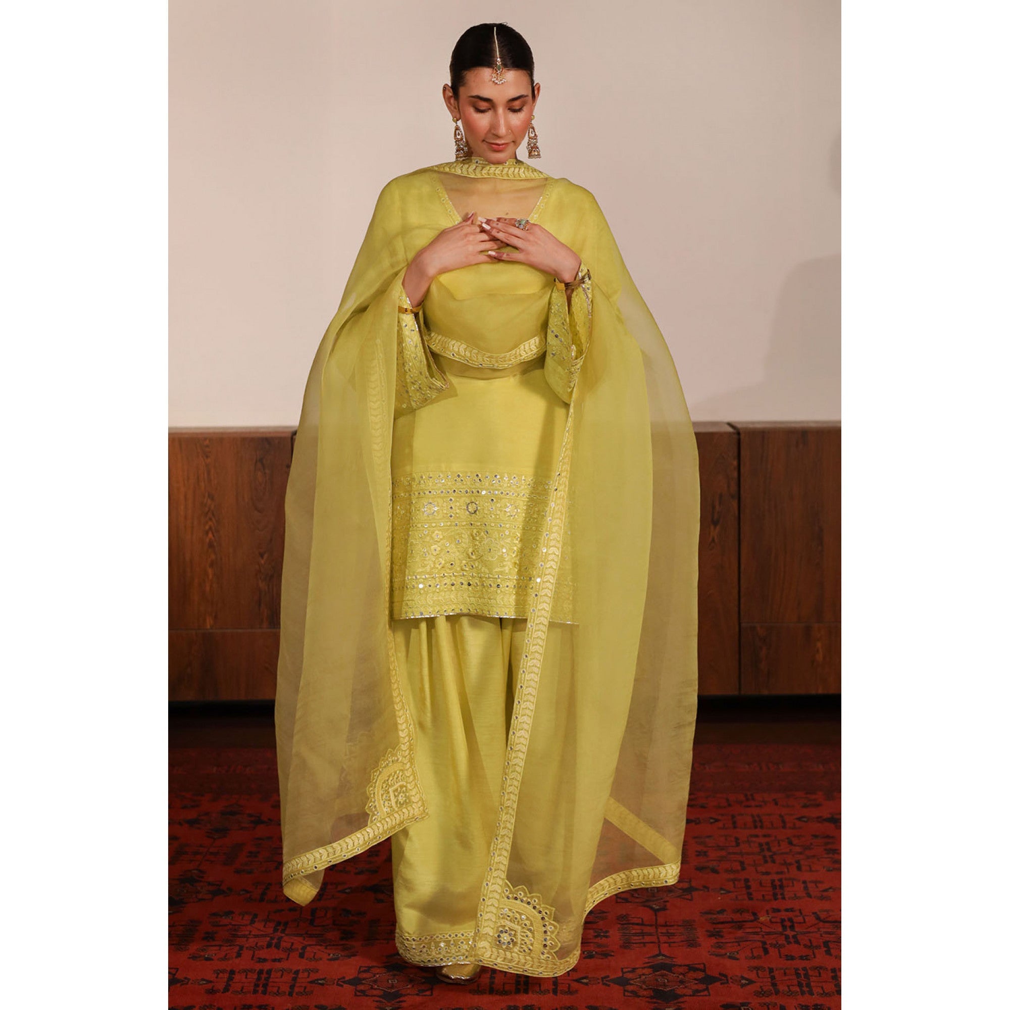 PEAR GREEN OUTFIT | DYOT | Eid Festive' 25