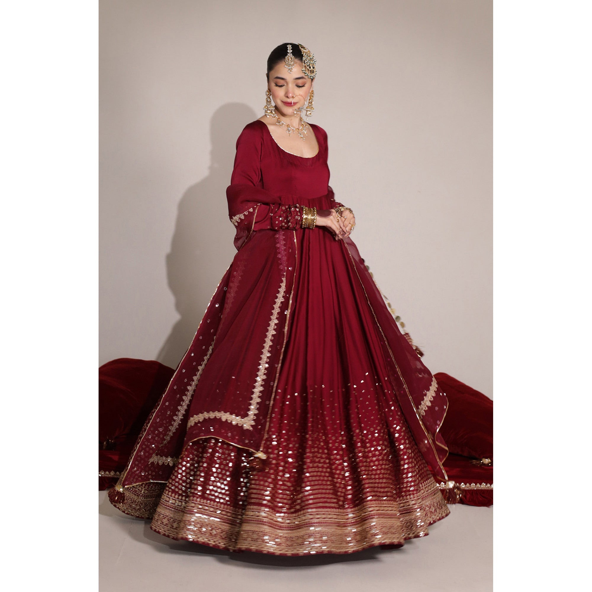 ANARI RED OUTFIT | Shahana / Muskan' 24 | DYOT