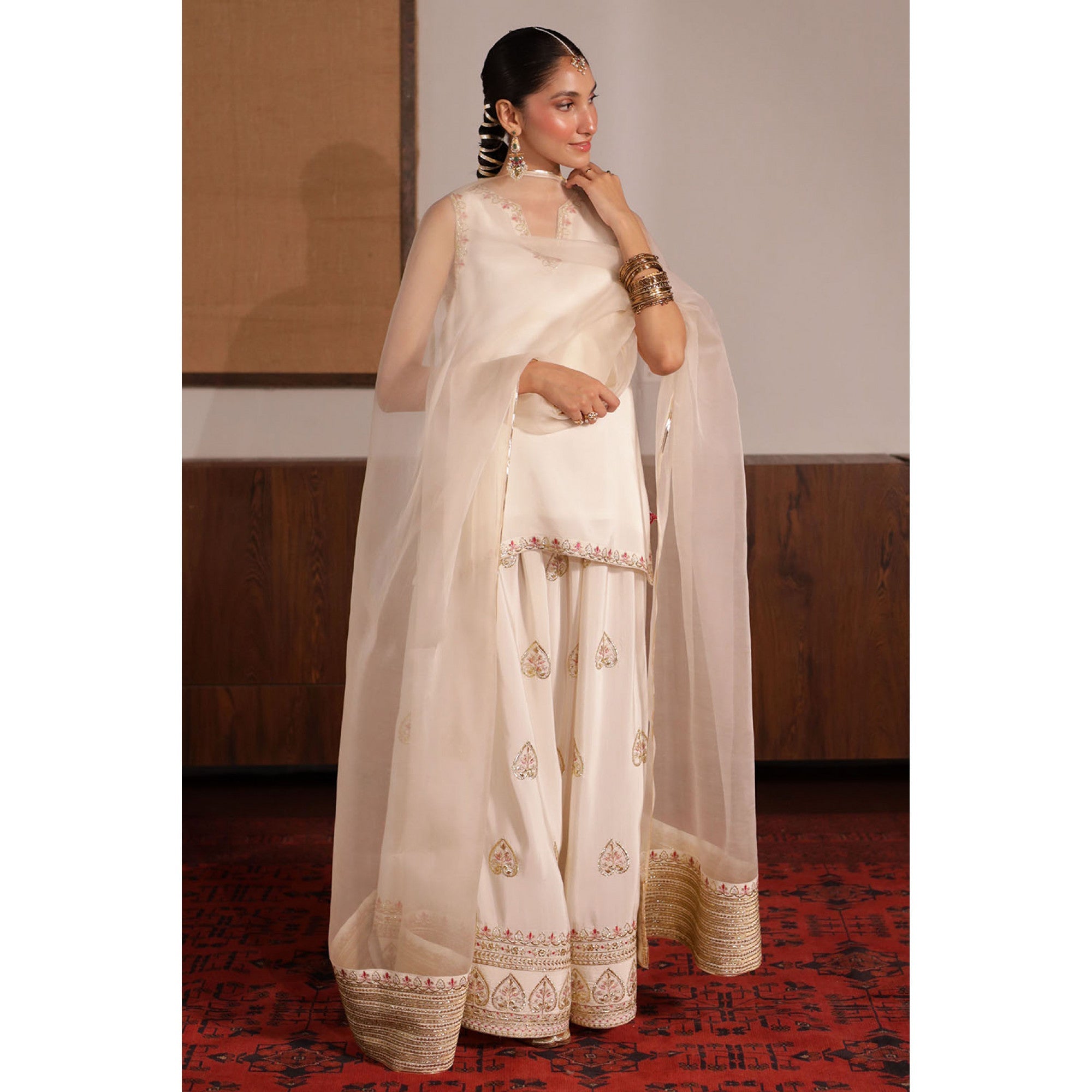 WHITE  OUTFIT | DYOT | Eid Festive' 25