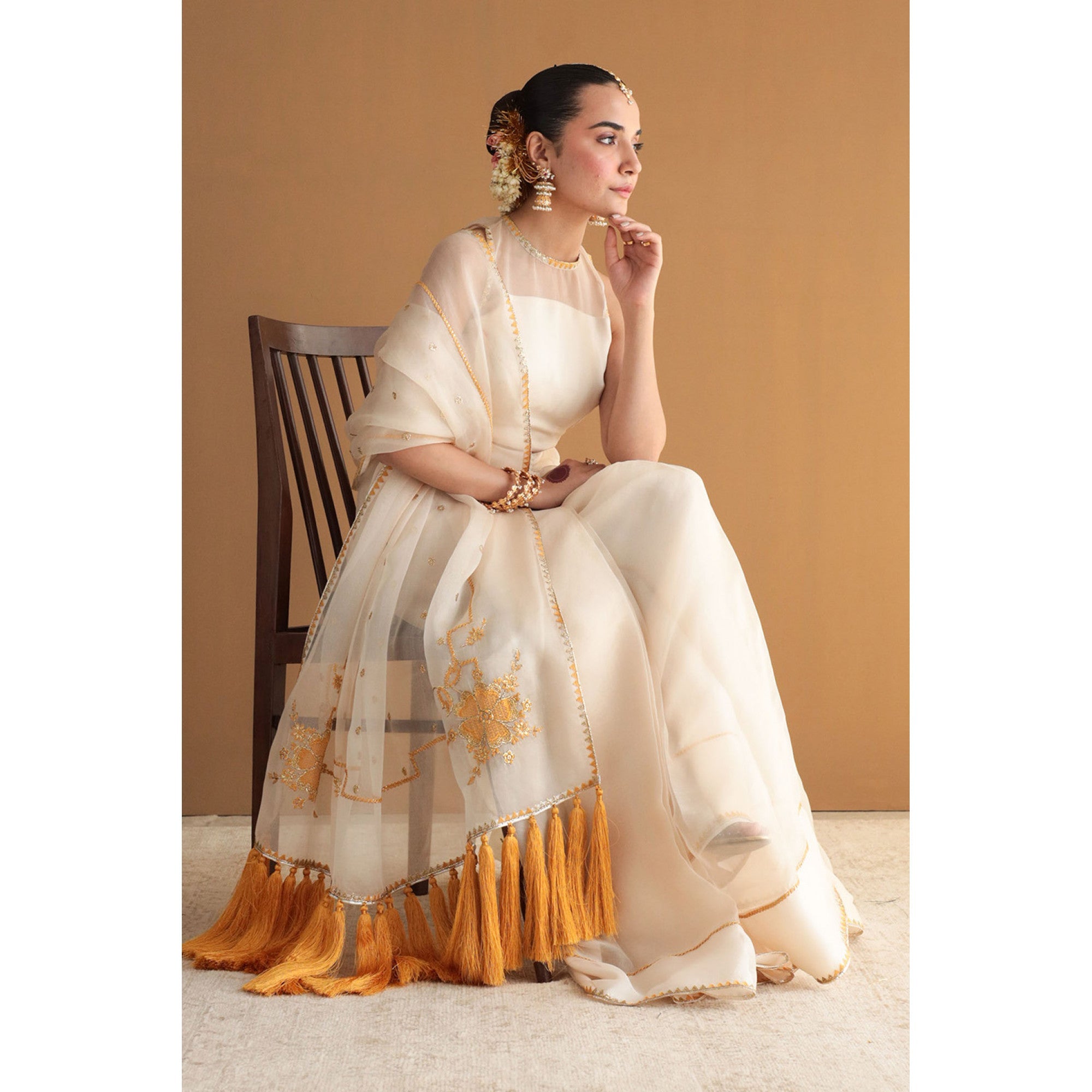 Ivory Saree | Eid‘26 | DYOT