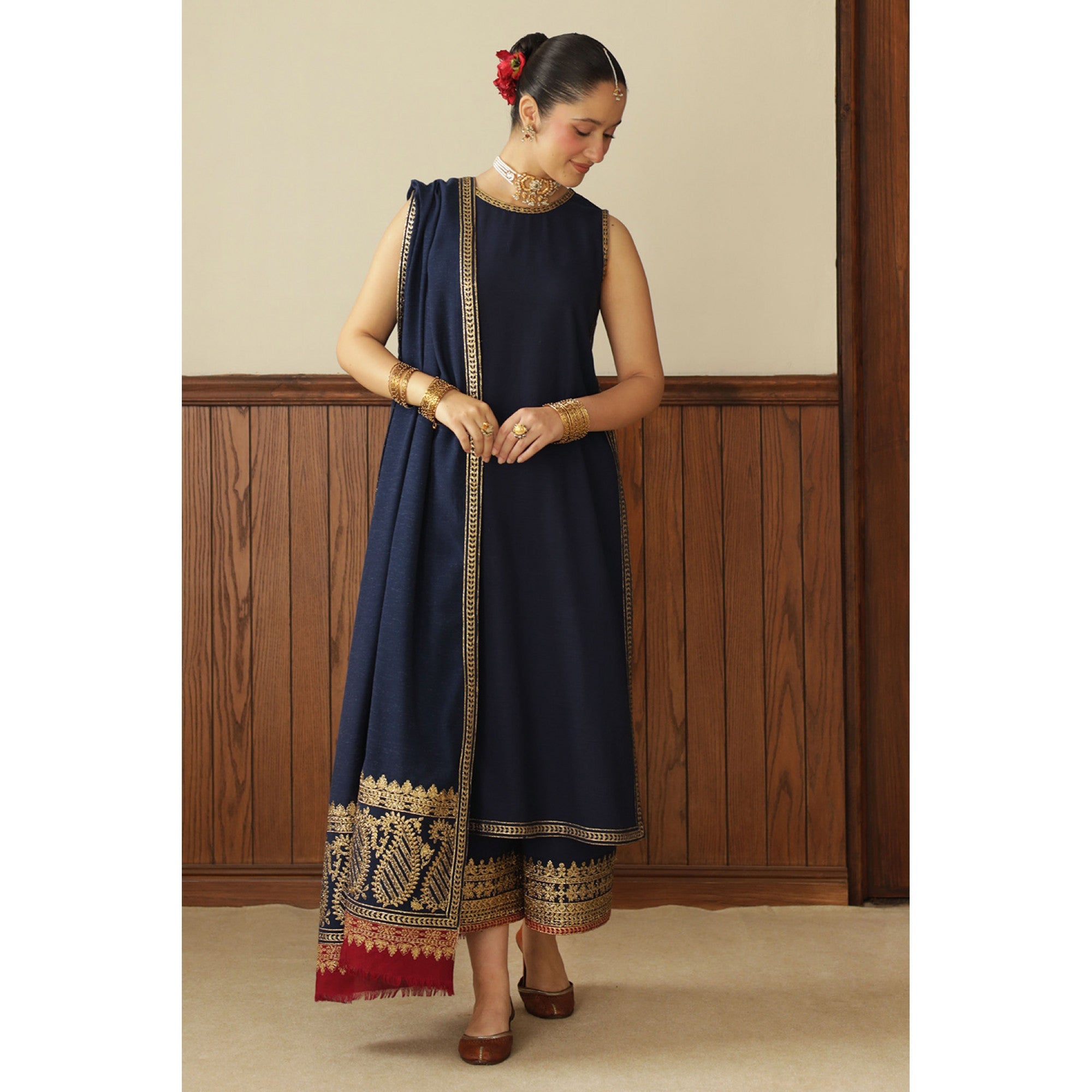 MYSTIC BLUE OUTFIT | BASHAASH’25 | DYOT
