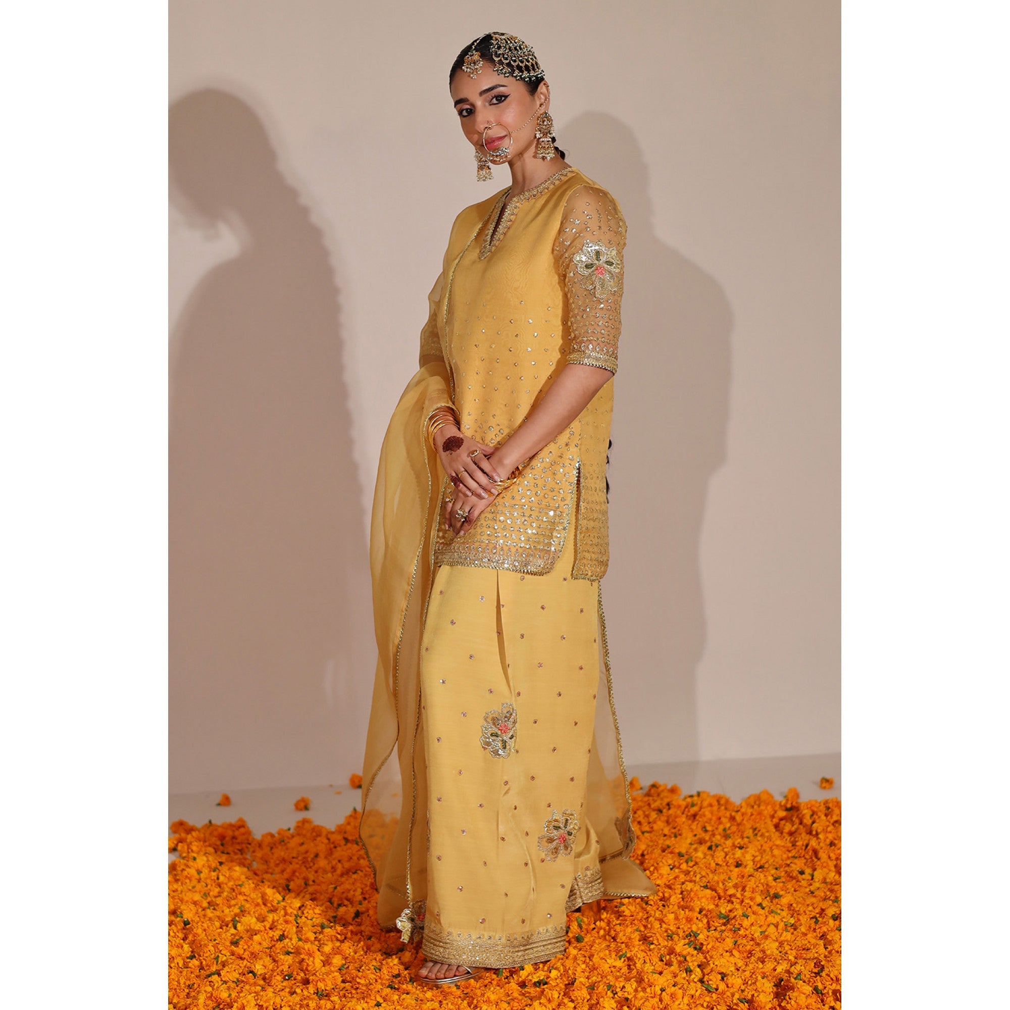 PALE YELLOW OUTFIT | Champa' 24 | DYOT