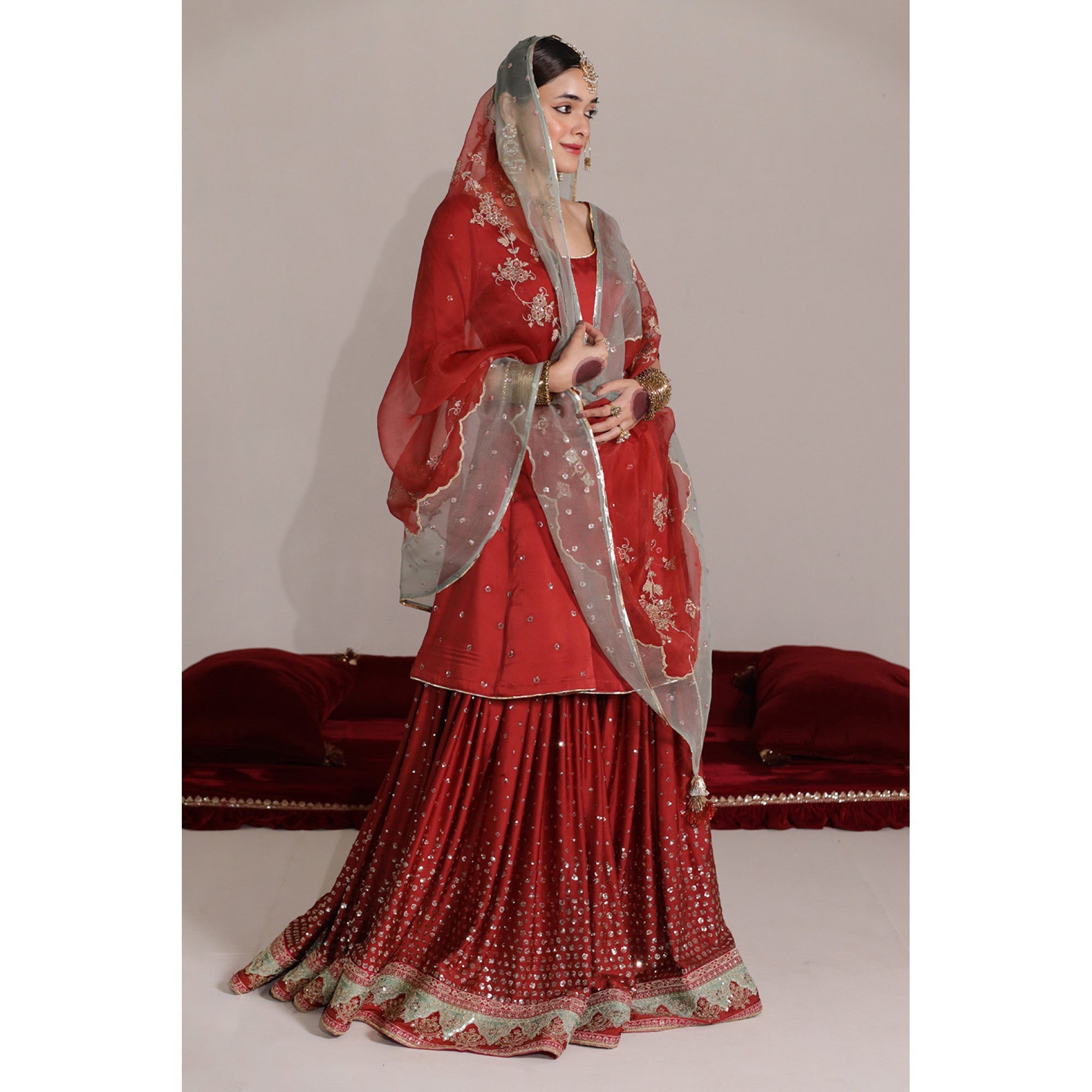 BURNT ORANGE OUTFIT | Shahana / Muskan' 24 | DYOT