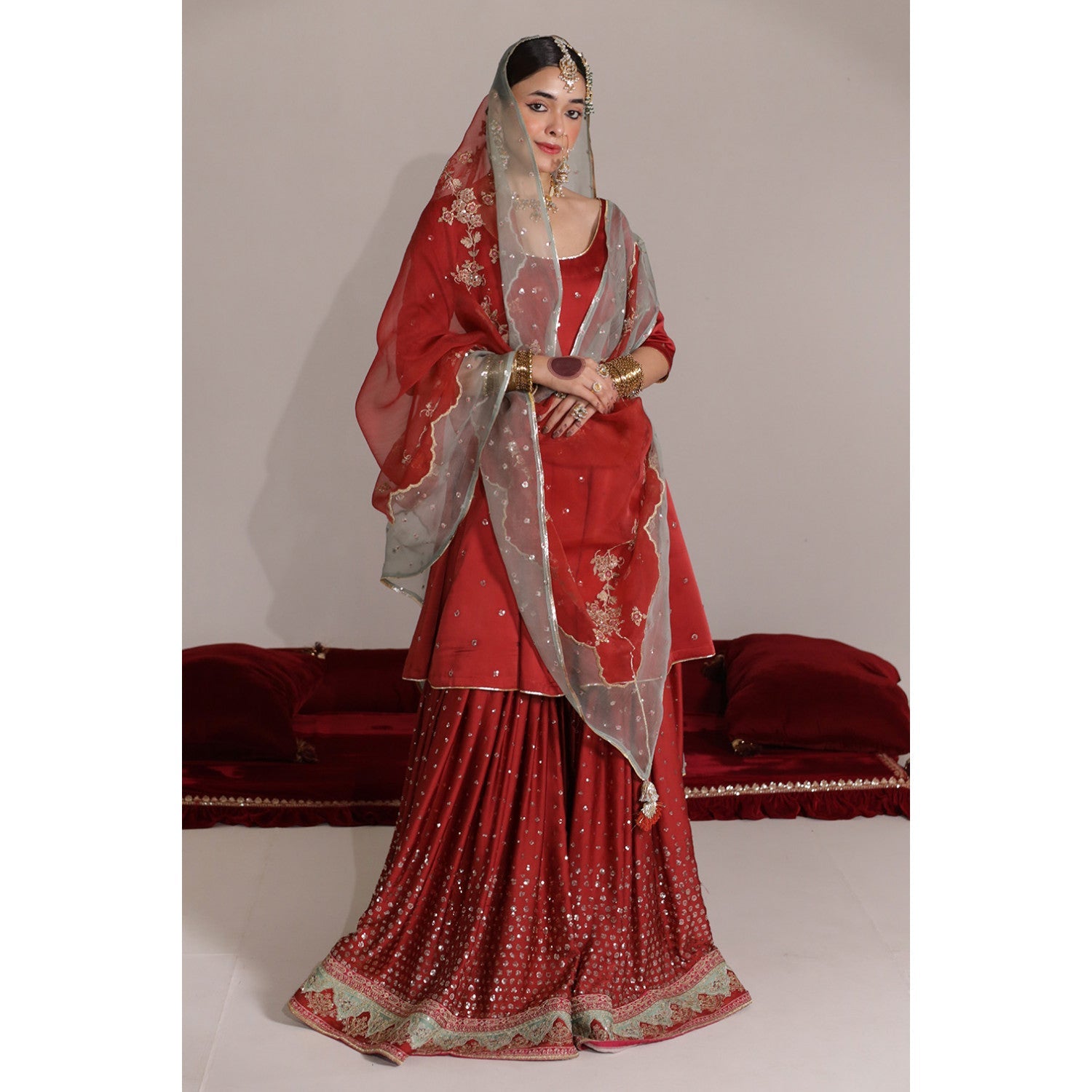 BURNT ORANGE OUTFIT | Shahana / Muskan' 24 | DYOT