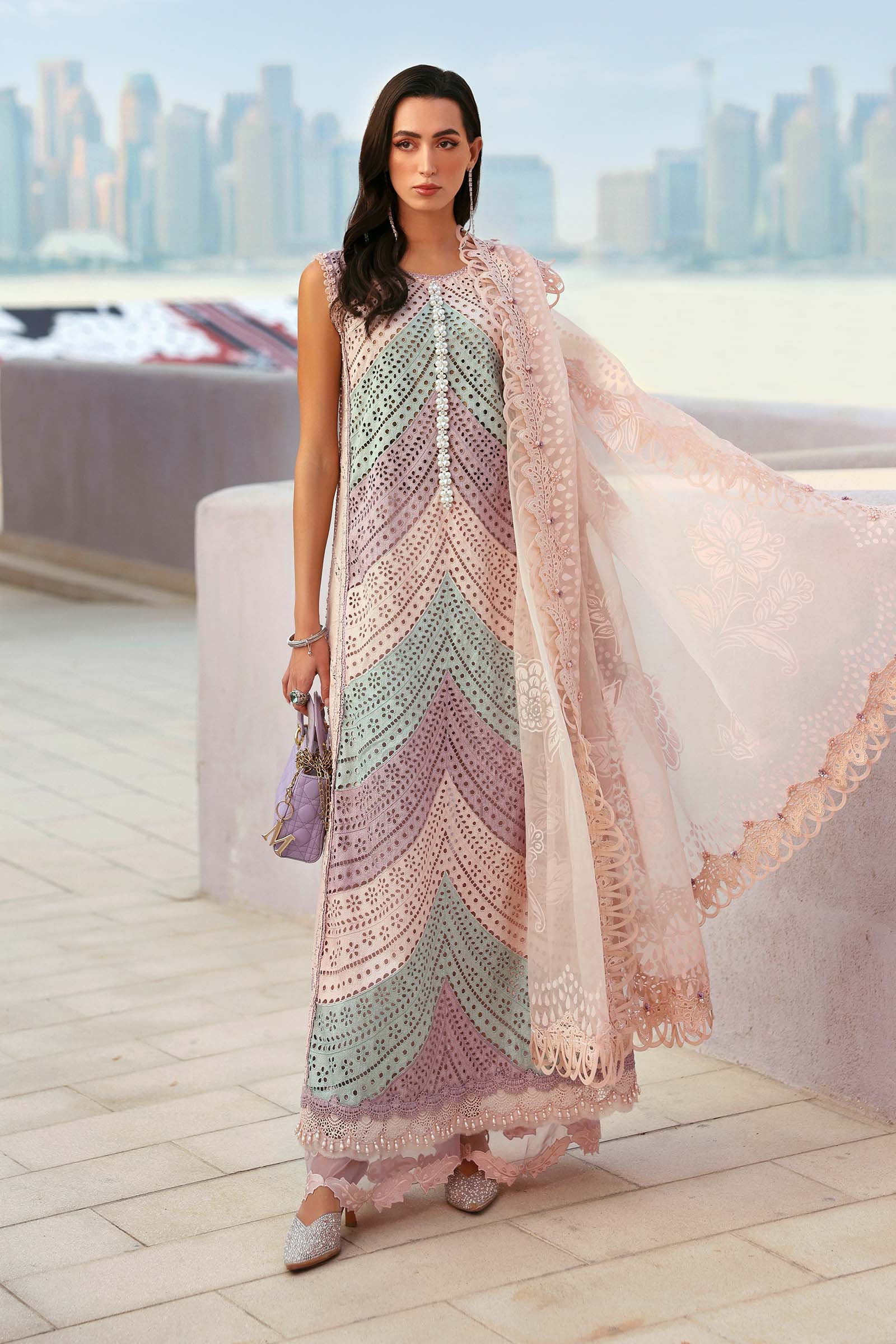 Embroidered Lawn Suit