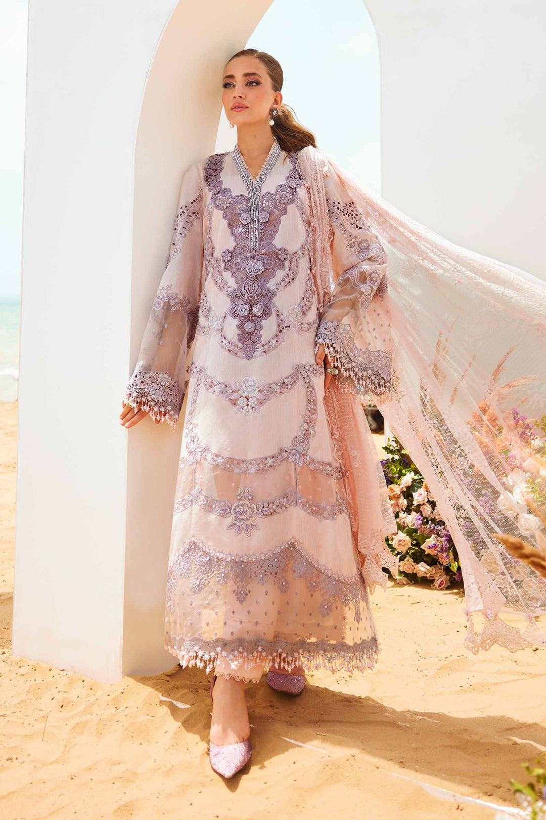 3 Piece Embroidered Lawn Suit | EID LAWN-25-02