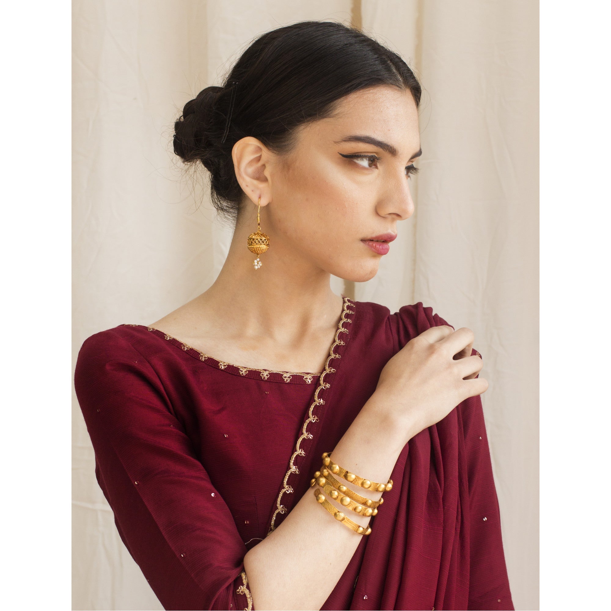 RED SAREE | DYOT