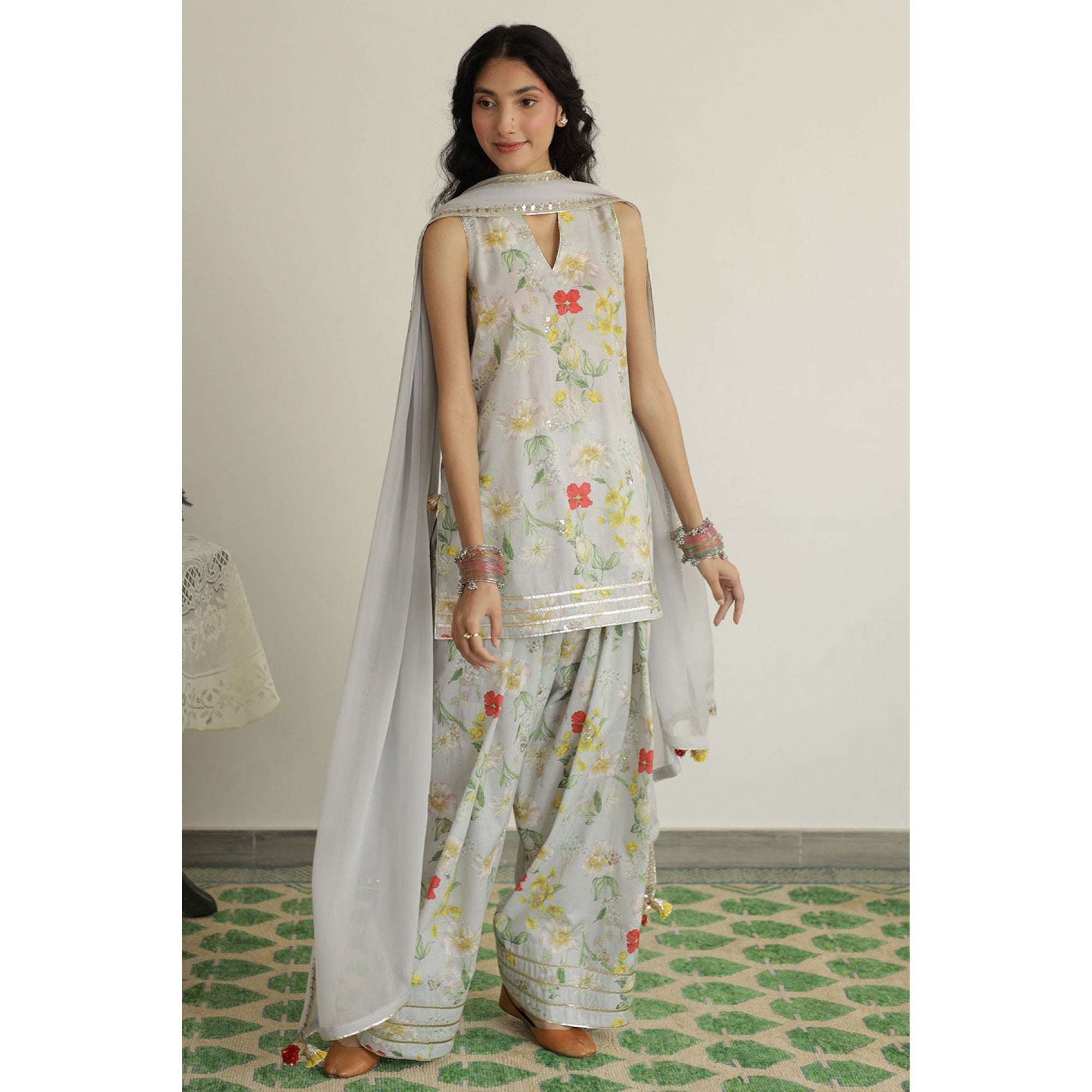 Aqua Printed Outfit | Summer' 26 | DYOT