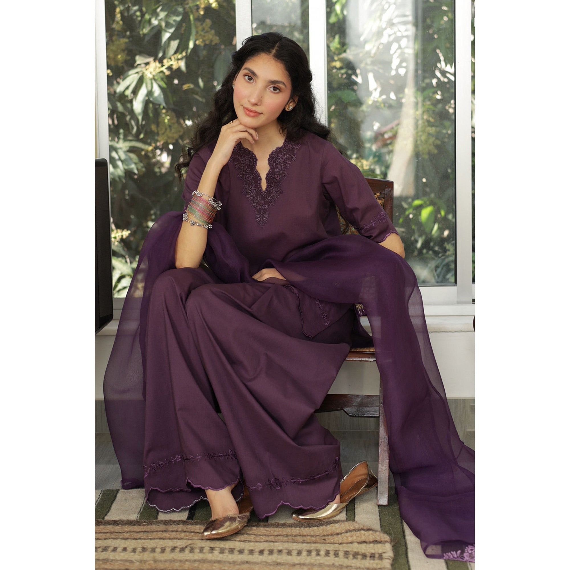 Aubergine Outfit | Summer' 26 | DYOT (RTS)
