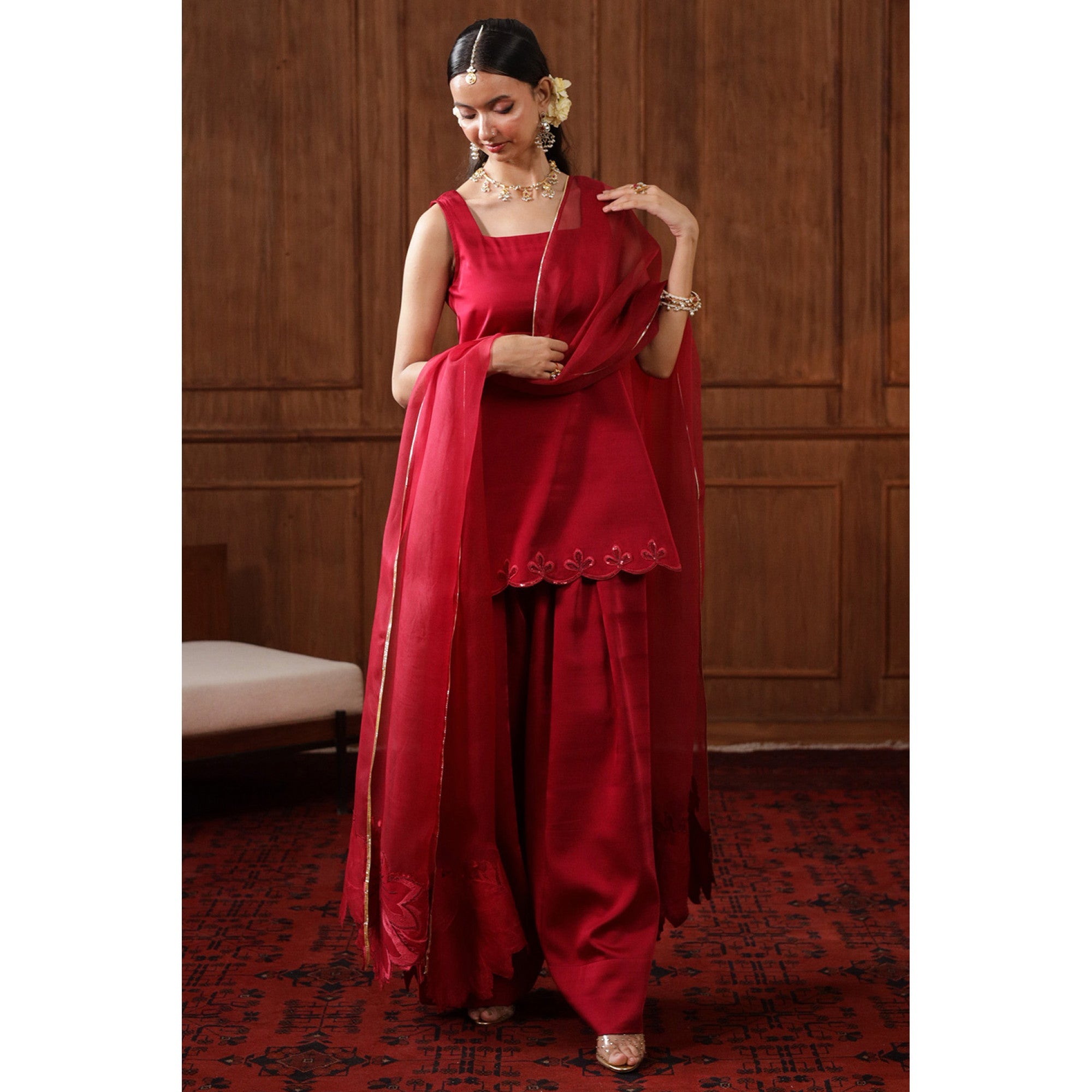 CHERRY RED OUTFIT | Zar’ 26 | DYOT