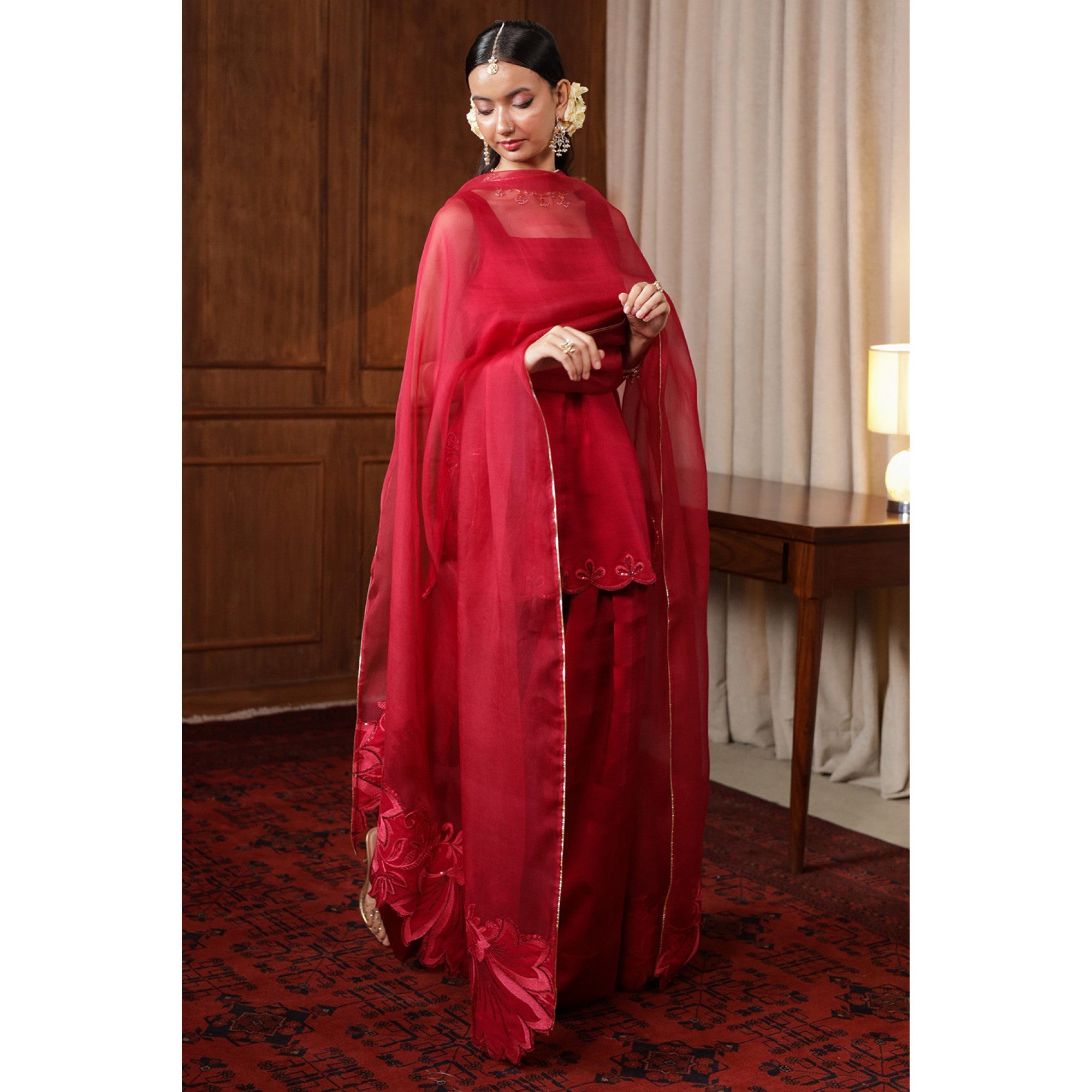 CHERRY RED OUTFIT | Zar’ 26 | DYOT