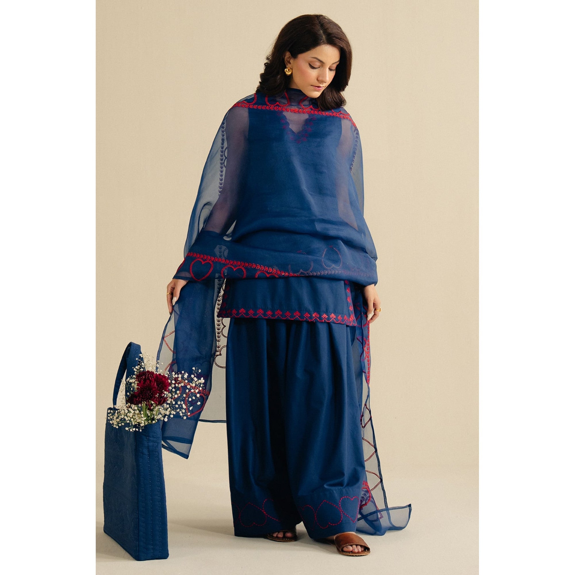 COBALT BLUE OUTFIT | DYOT | Monsoon' 25 (RTS)