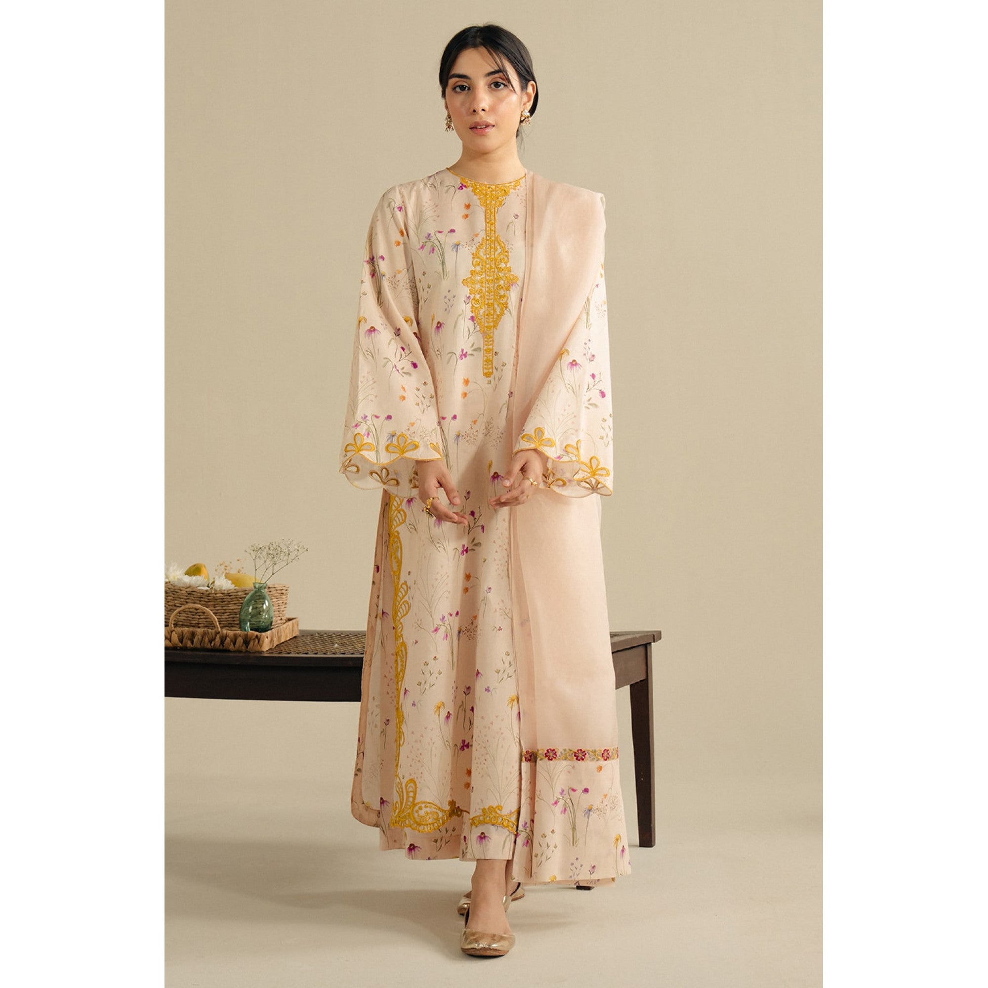 CORAL BLOSSOM OUTFIT | DYOT | Monsoon' 25